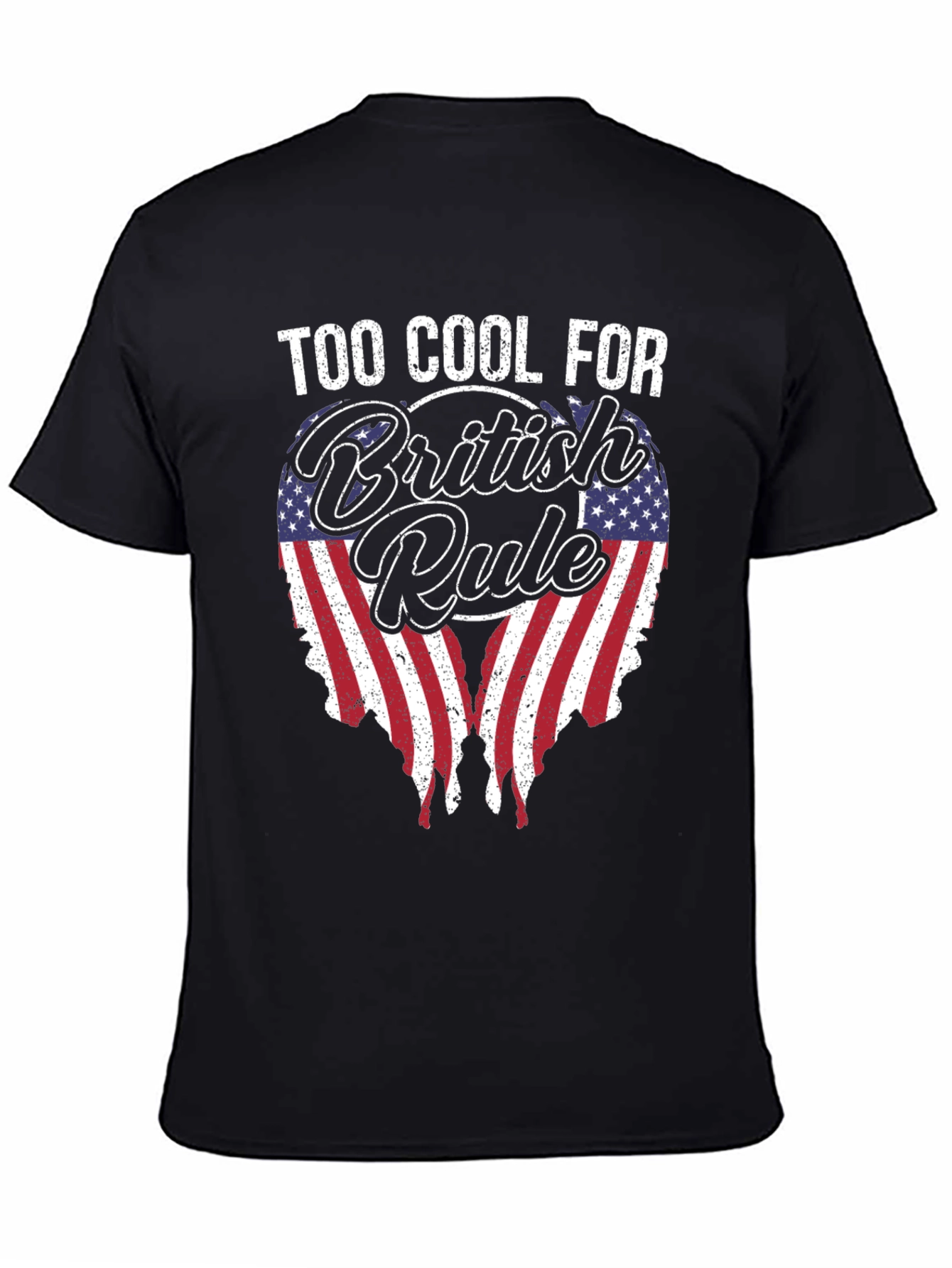 Too Cool For British Rule Graphic Tee