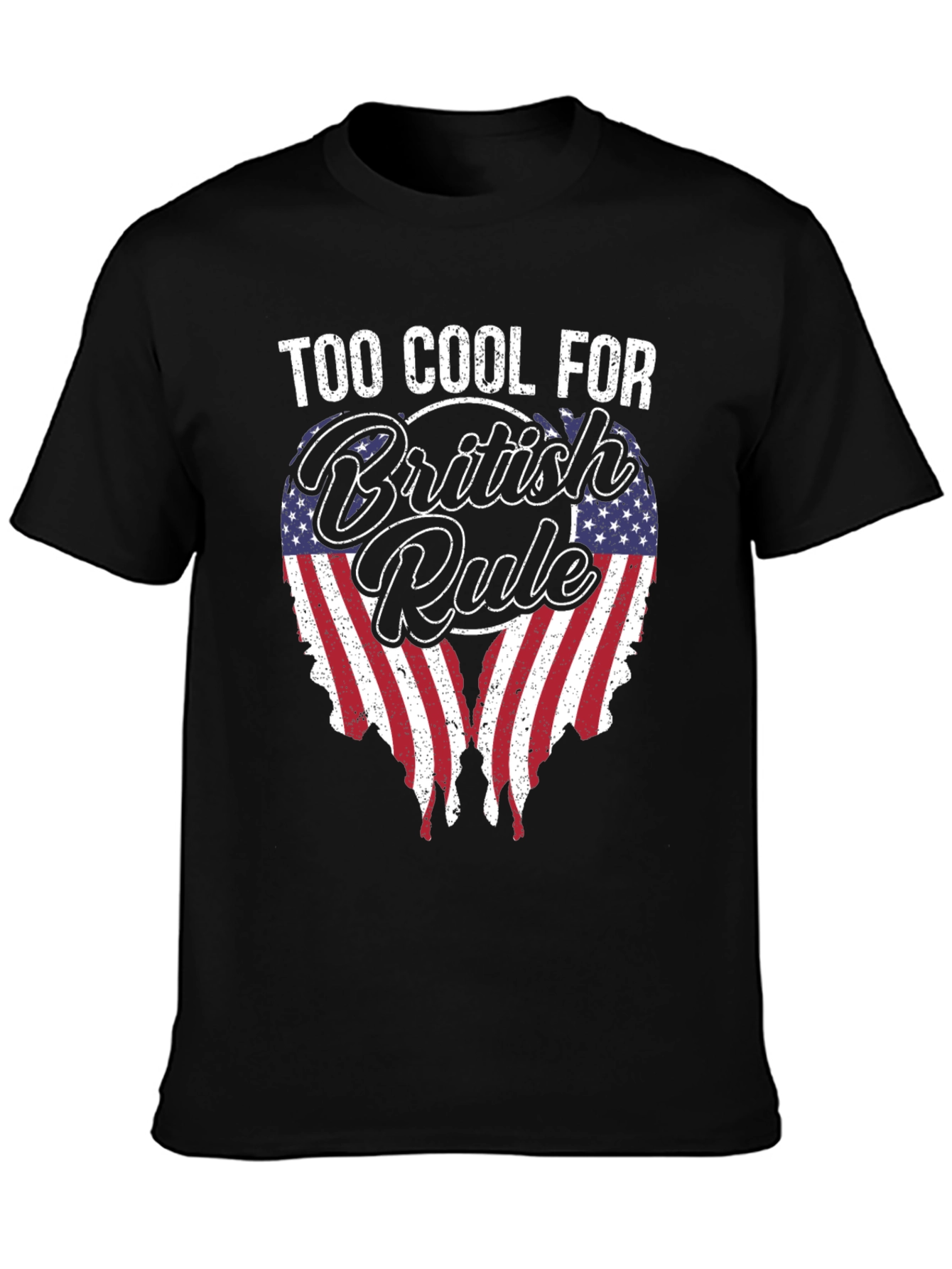Too Cool For British Rule Graphic Tee