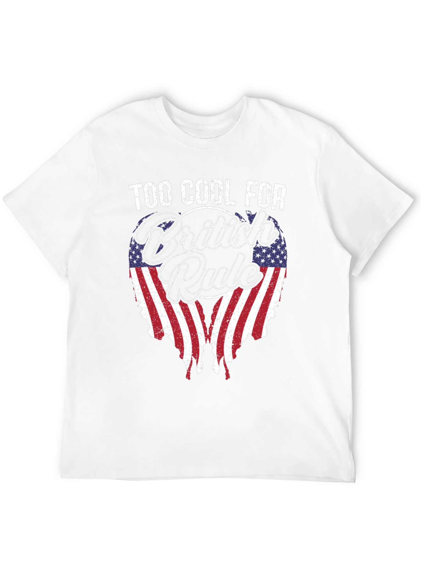 Too Cool For British Rule Graphic Tee