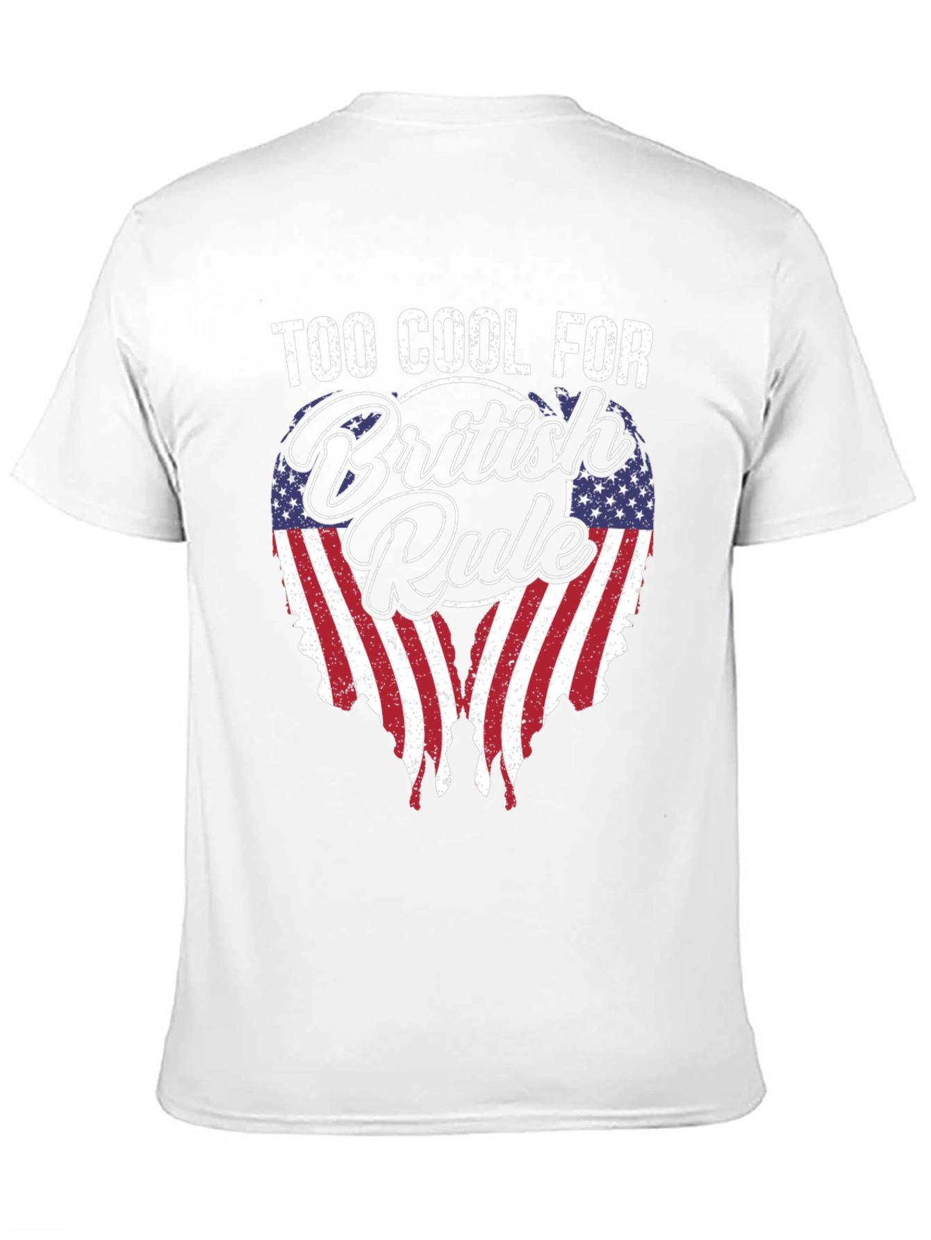 Too Cool For British Rule Graphic Tee