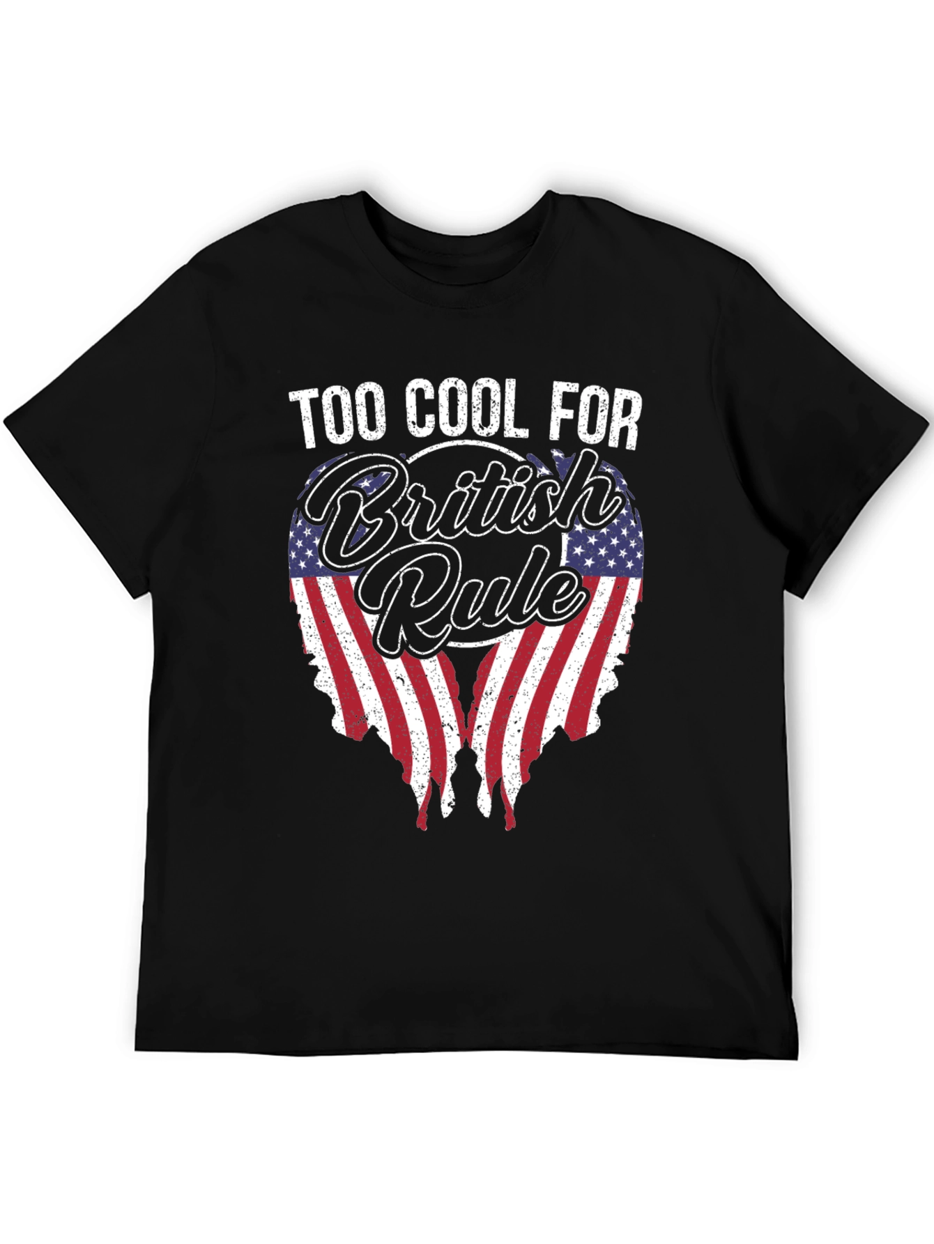 Too Cool For British Rule Graphic Tee