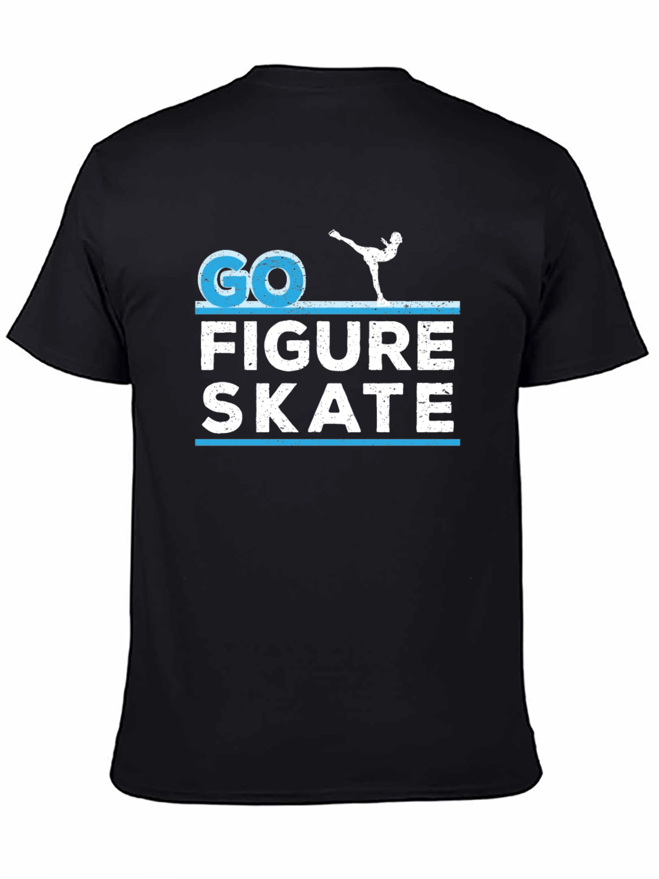 Go Figure Skate T-Shirt - Sporty Design