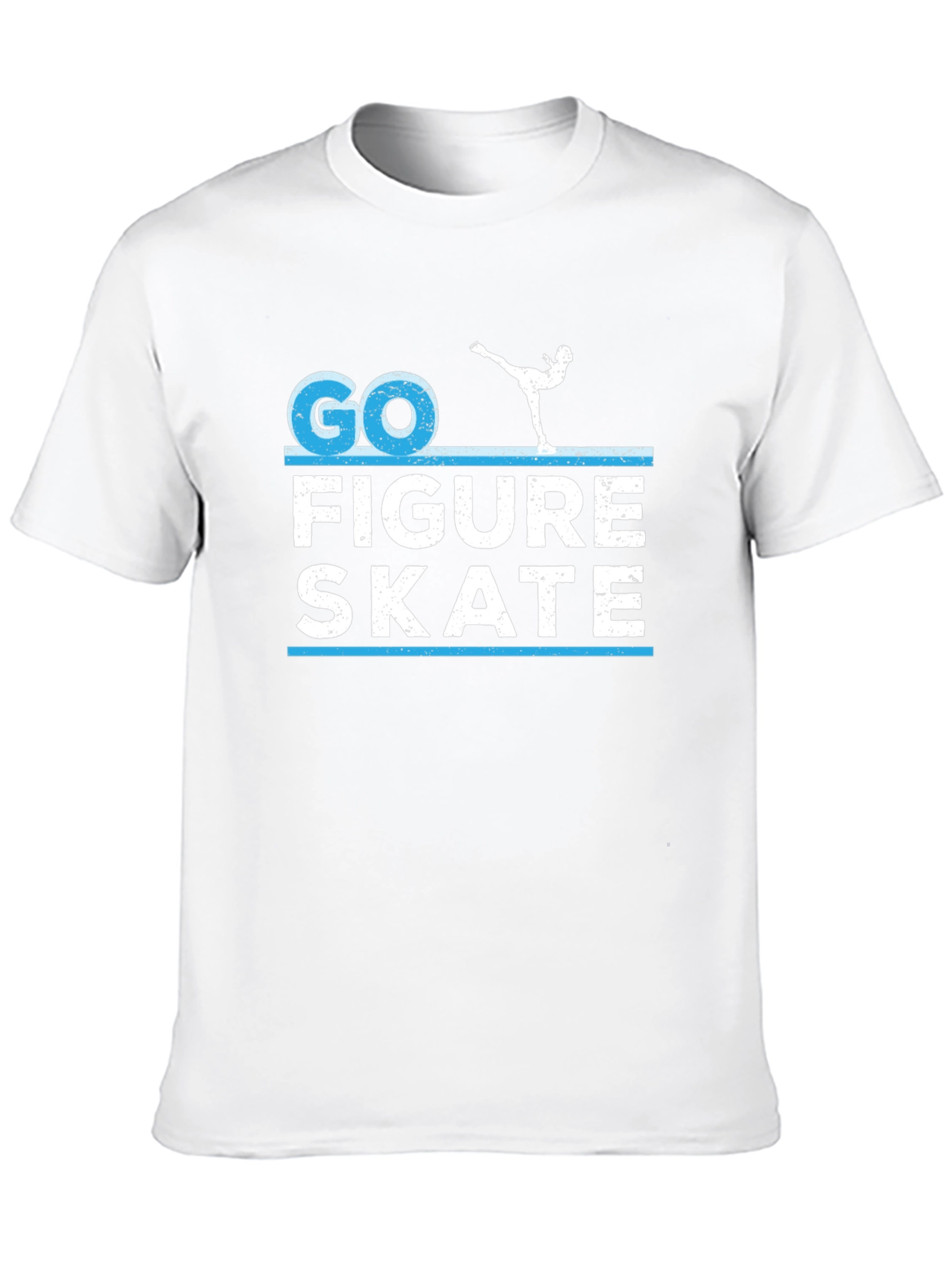 Go Figure Skate T-Shirt - Sporty Design