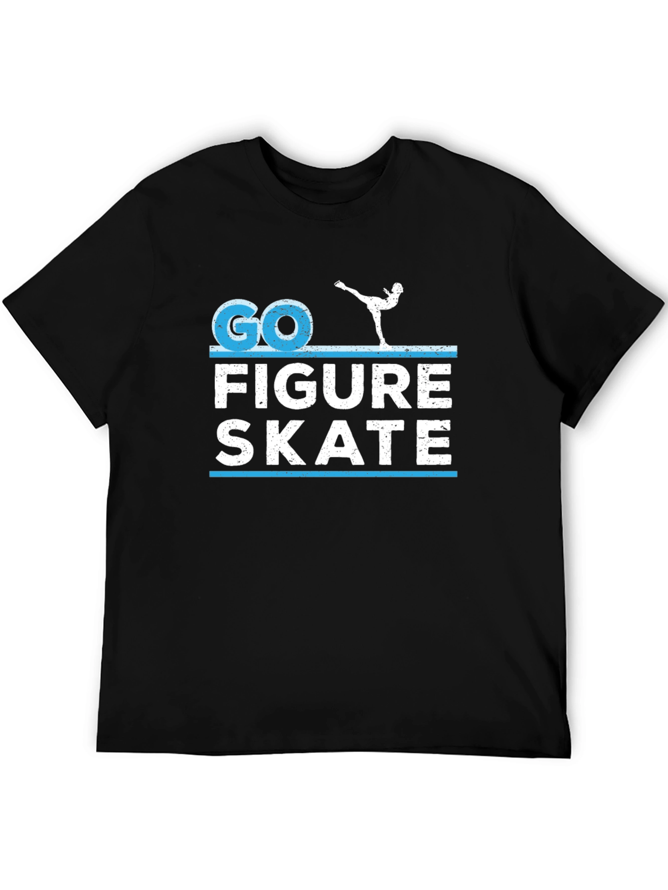 Go Figure Skate T-Shirt - Sporty Design