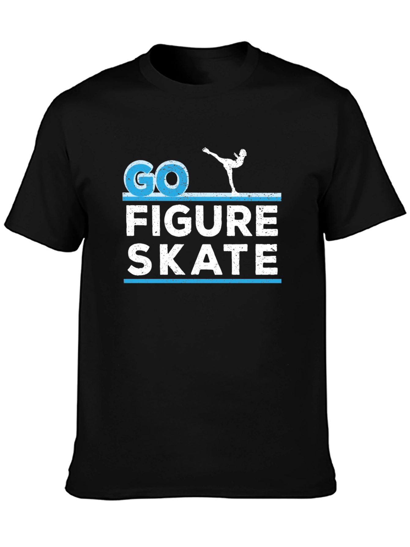 Go Figure Skate T-Shirt - Sporty Design