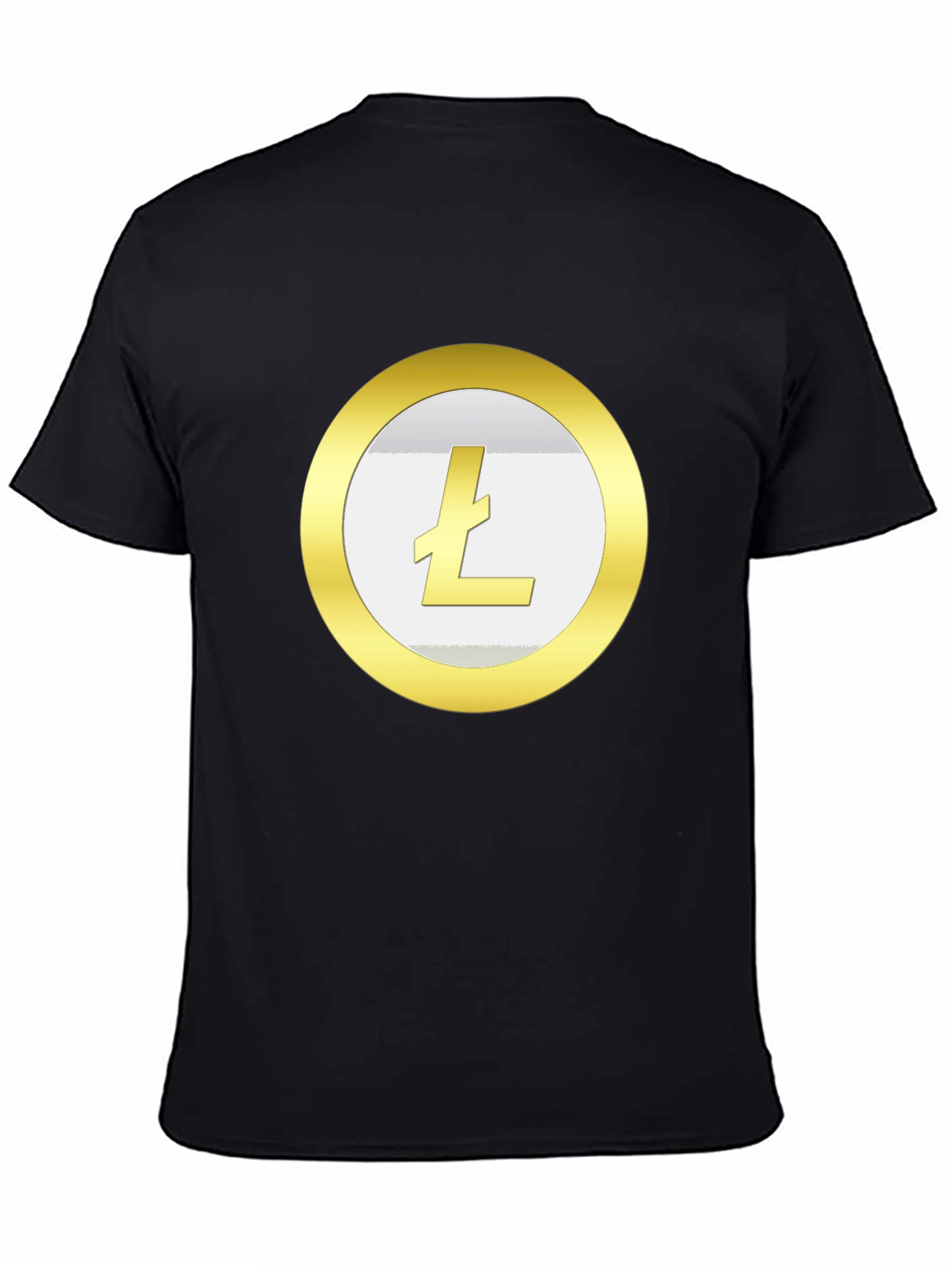 Litecoin Crypto Black T-Shirt
