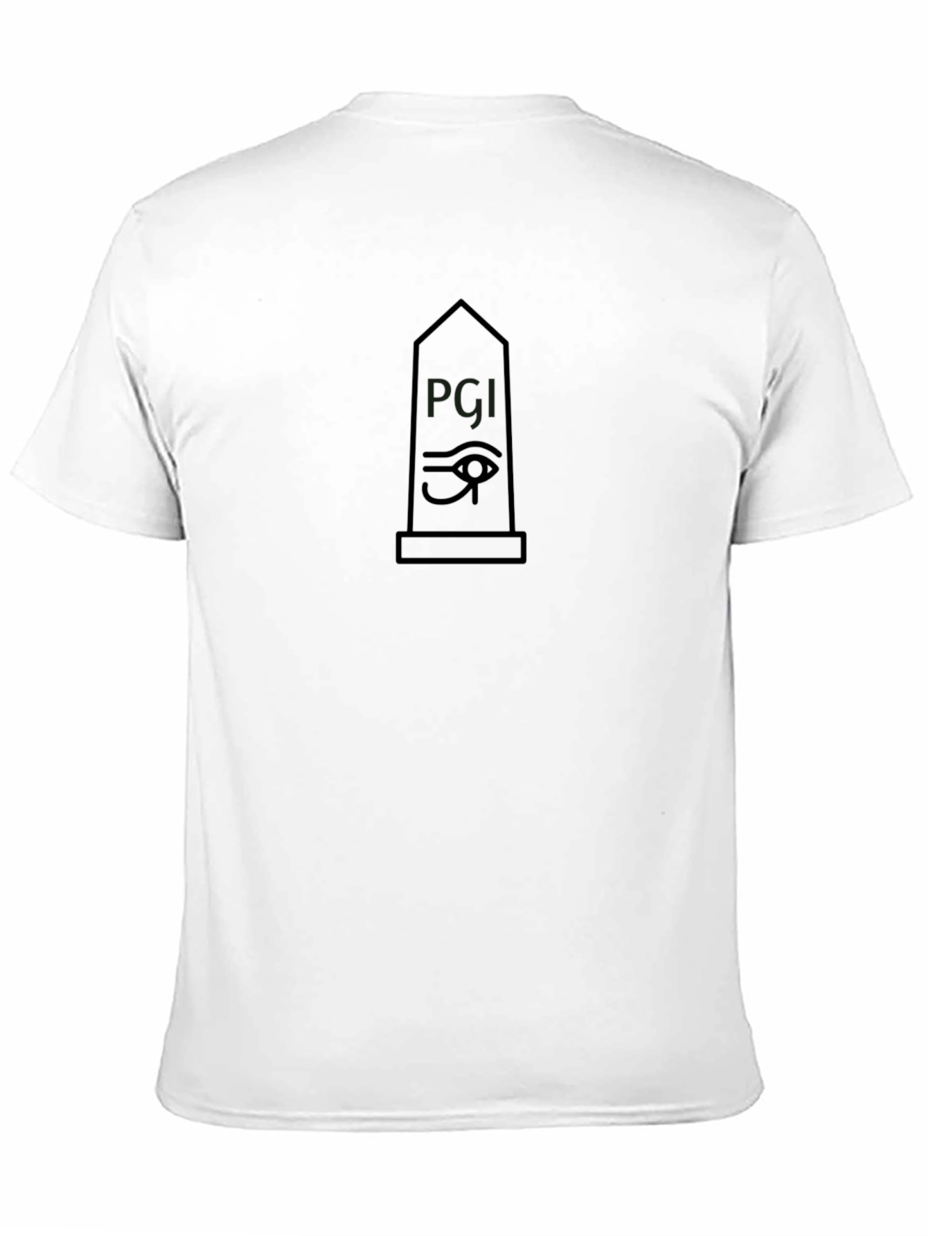 Eye of Horus Obelisk Black Graphic Tee