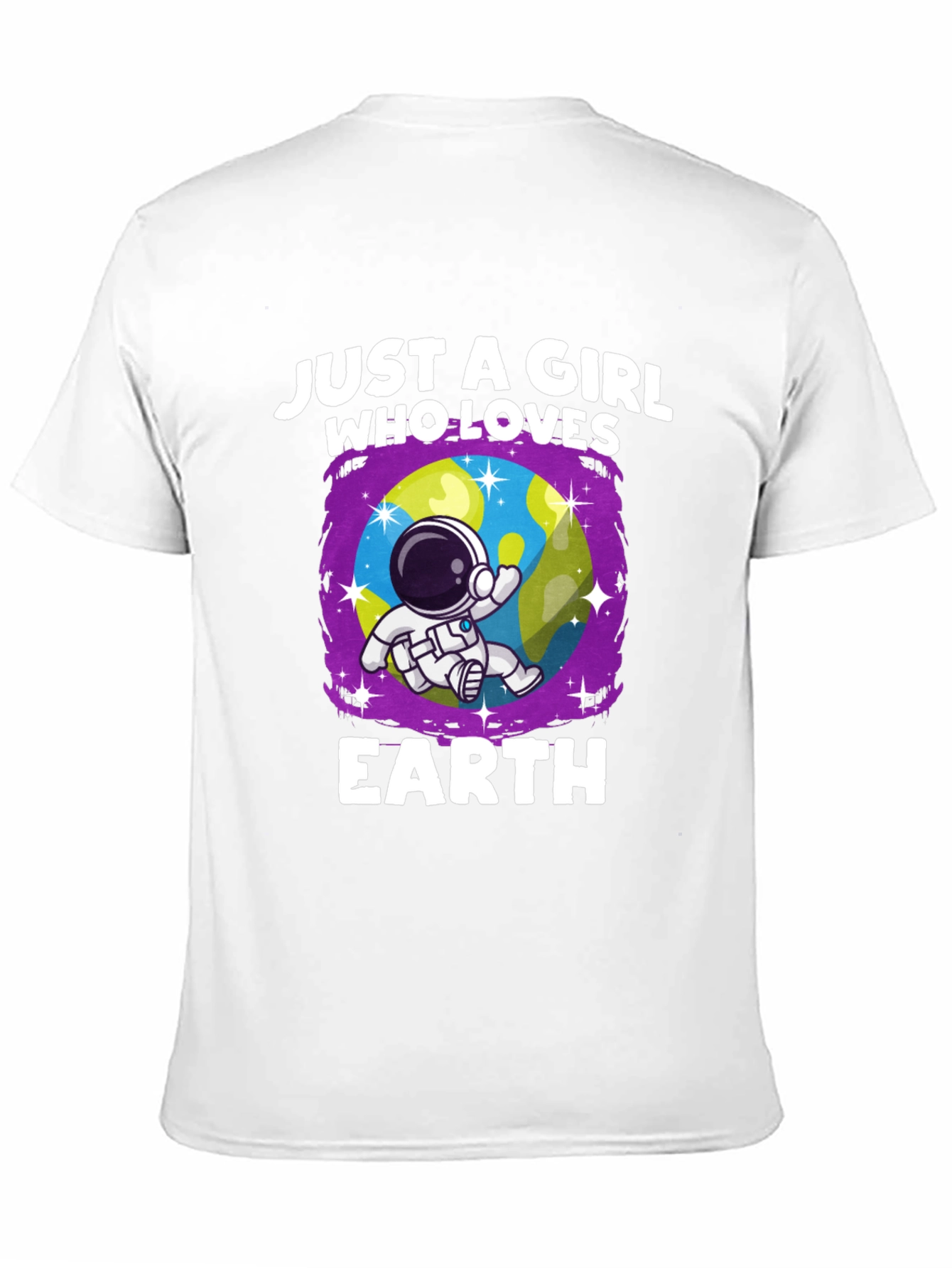 Just A Girl Who Loves Earth T-Shirt