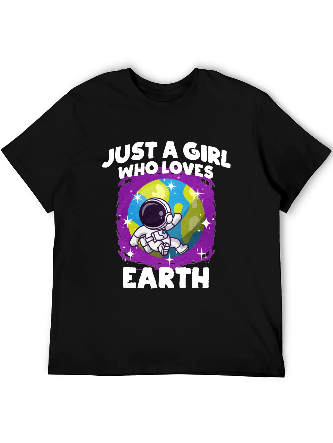 Just A Girl Who Loves Earth T-Shirt