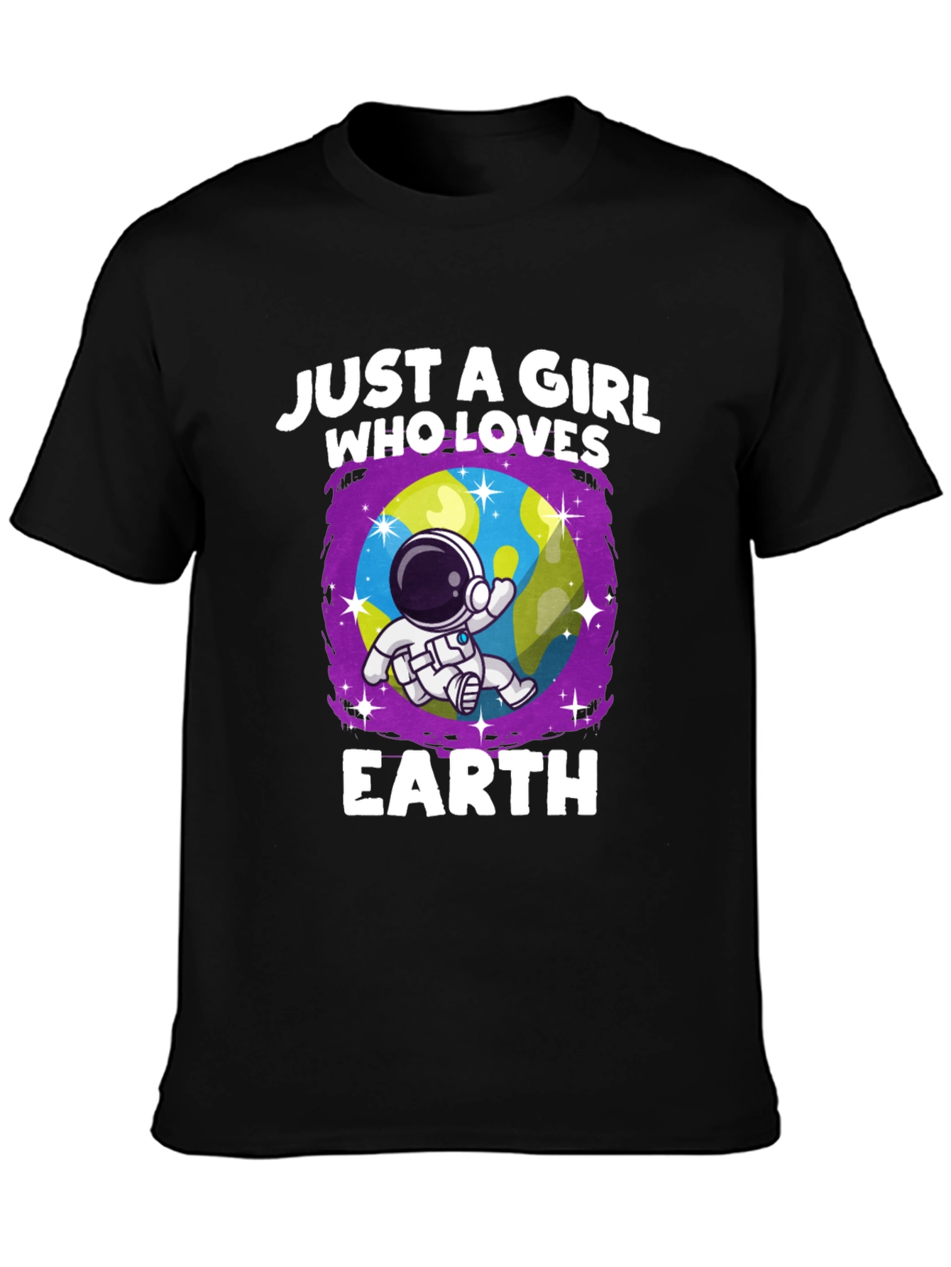 Just A Girl Who Loves Earth T-Shirt