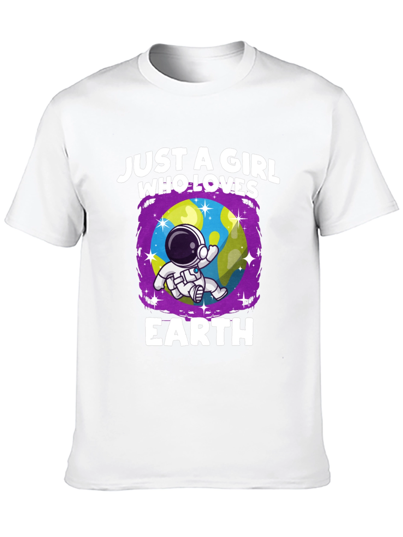 Just A Girl Who Loves Earth T-Shirt