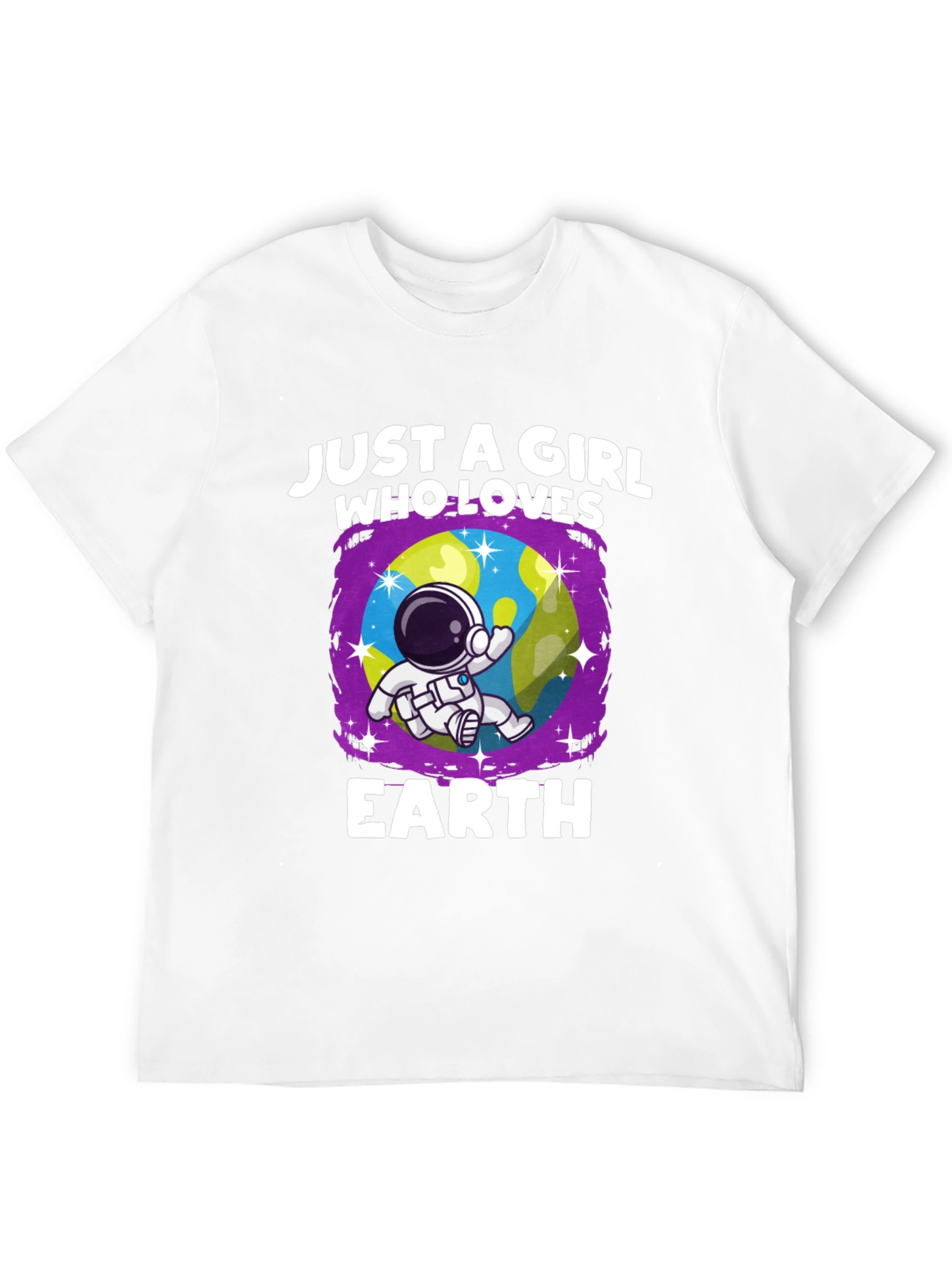 Just A Girl Who Loves Earth T-Shirt