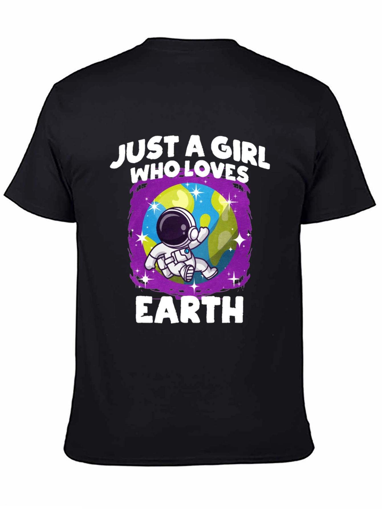 Just A Girl Who Loves Earth T-Shirt