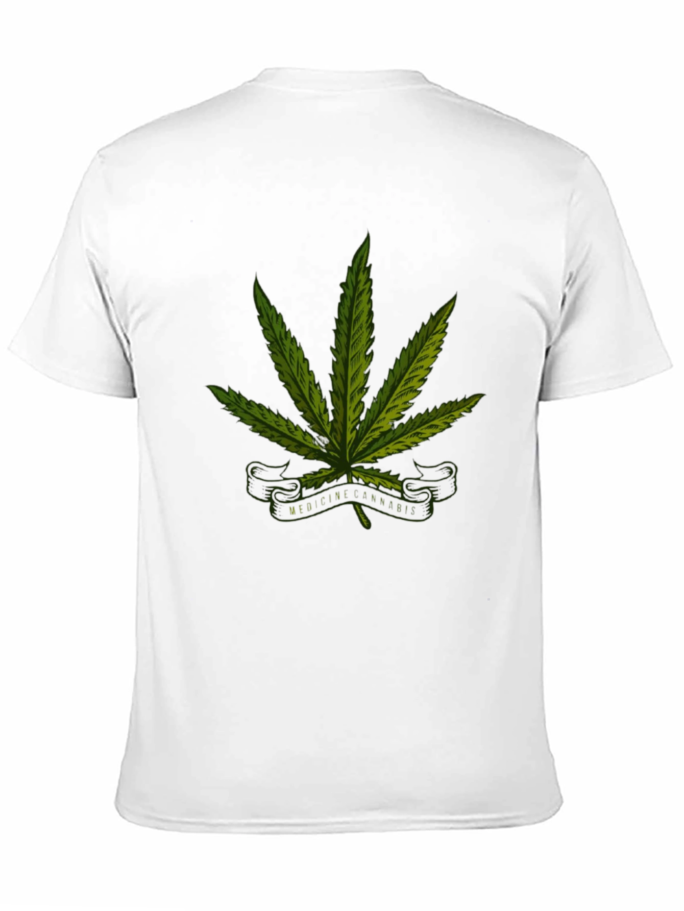 Cannabis Medicine Graphic Black T-Shirt
