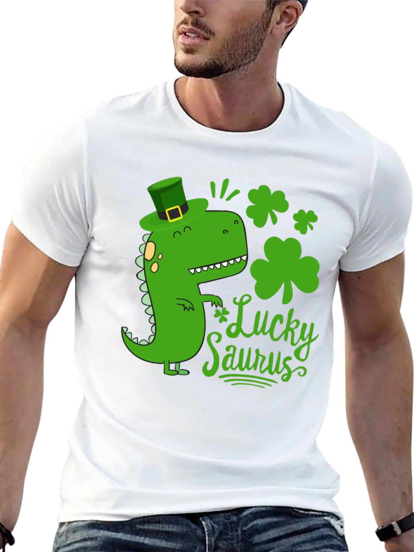 Lucky Saurus St. Patricks Day T-Shirt