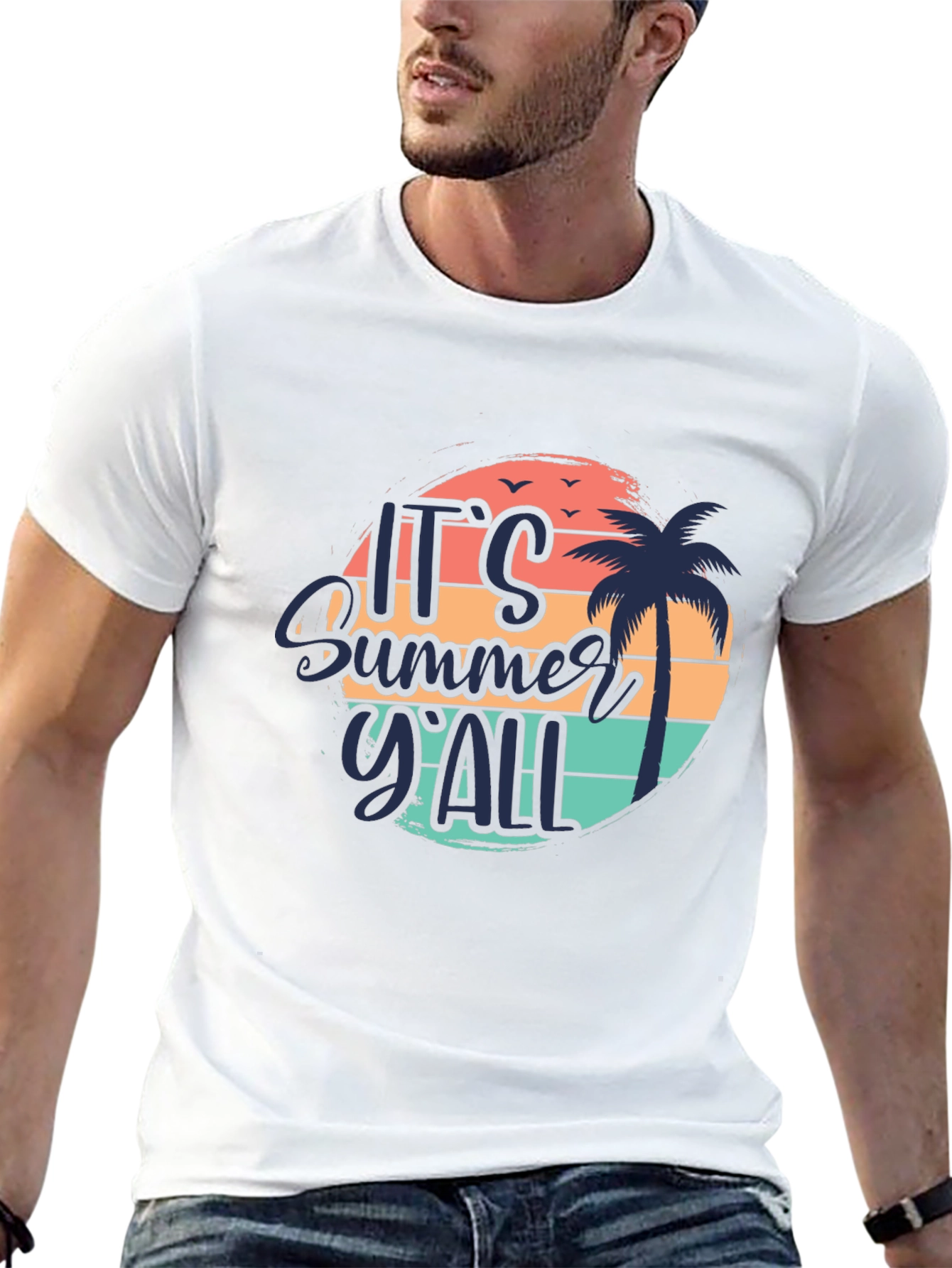 Summer Yall T-Shirt - Beach Vacation Ready
