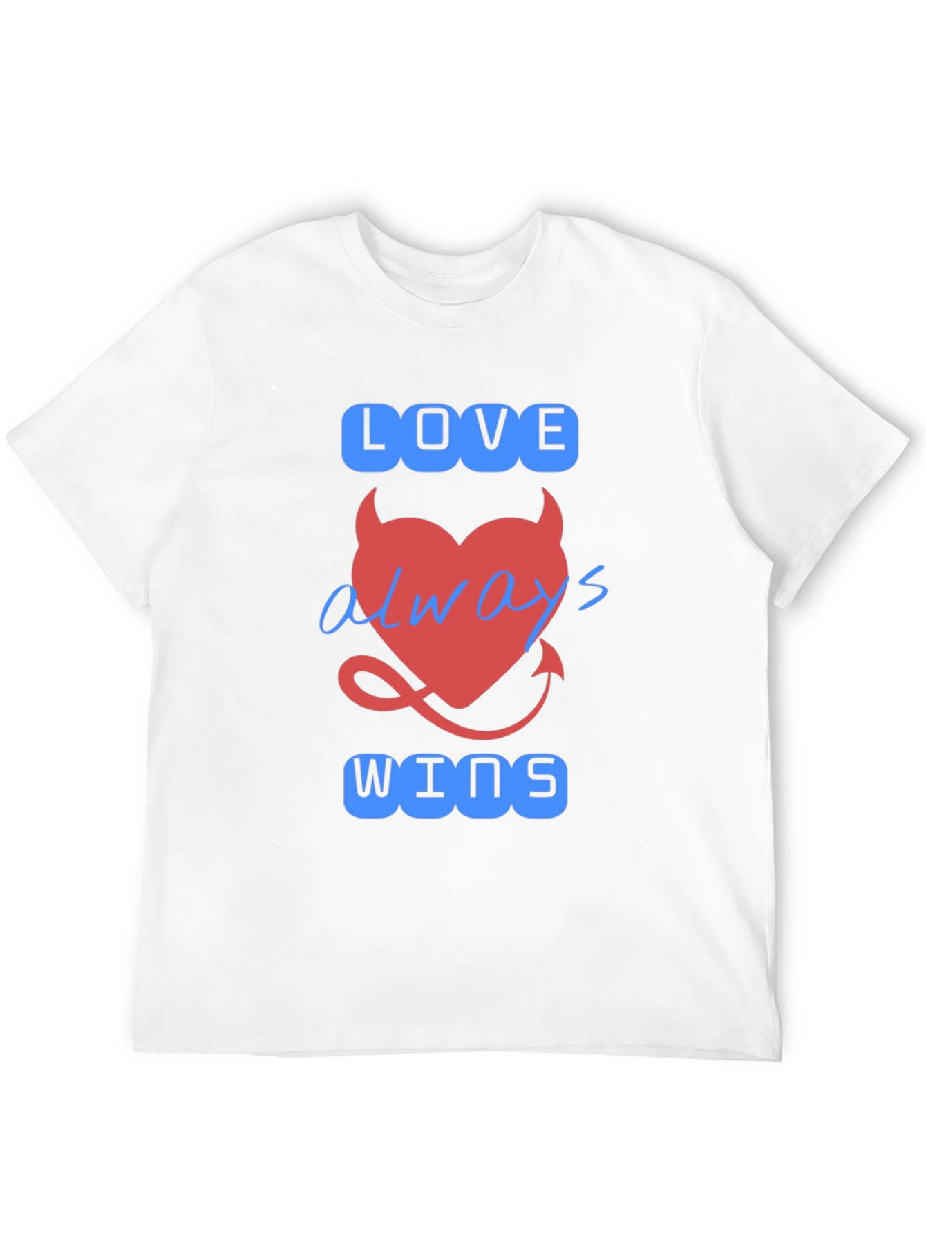 Love Always Wins Graphic T-Shirt - Black