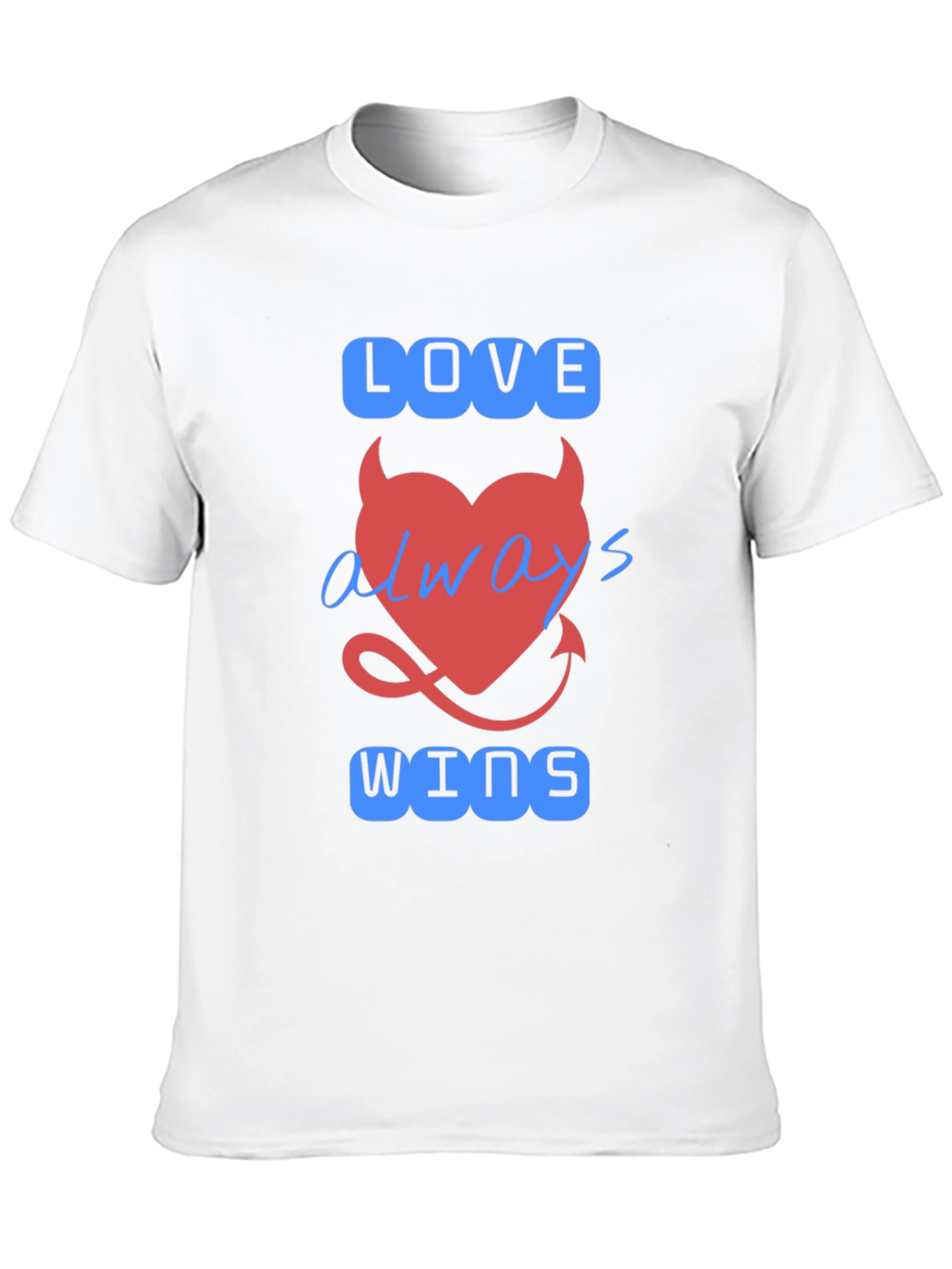 Love Always Wins Graphic T-Shirt - Black