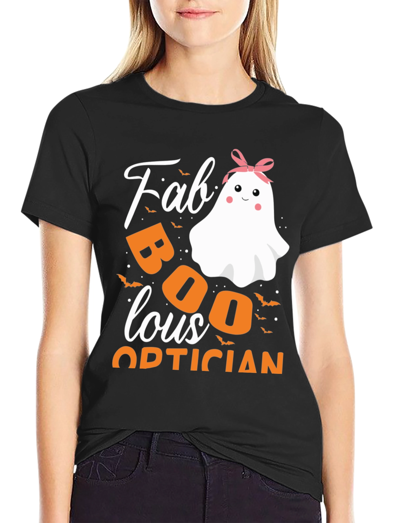 Fab Boo Lous Optician Halloween Graphic T-Shirt