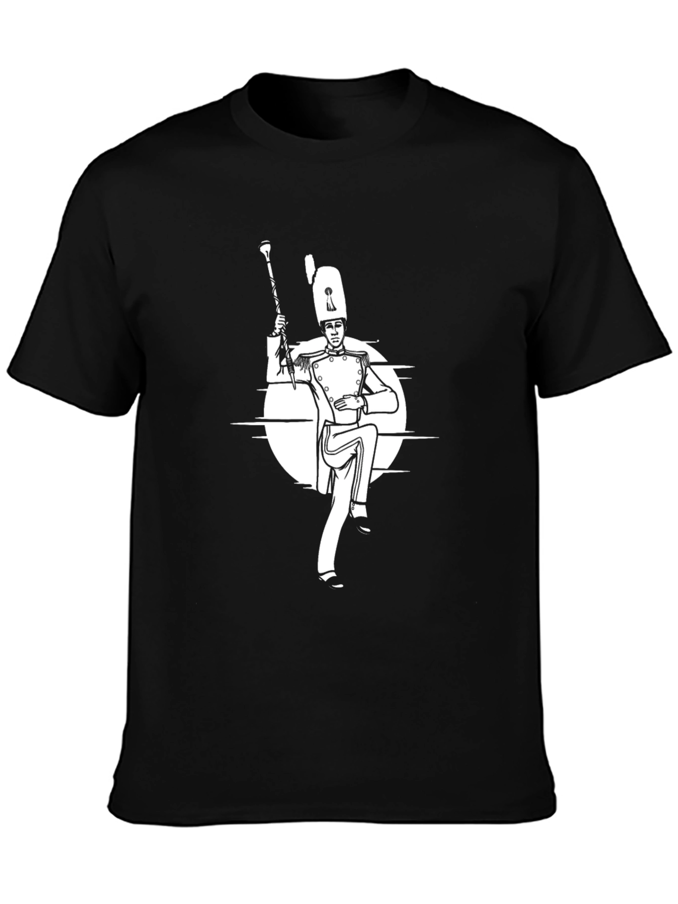 Marching Band Drum Major Graphic Tee