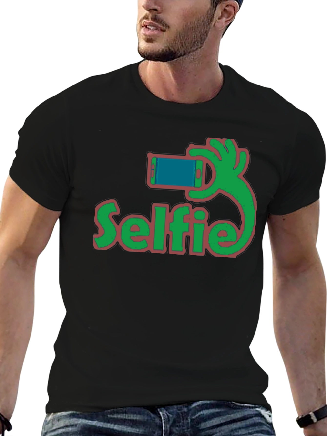 Selfie T-Shirt - Novelty Graphic Tee