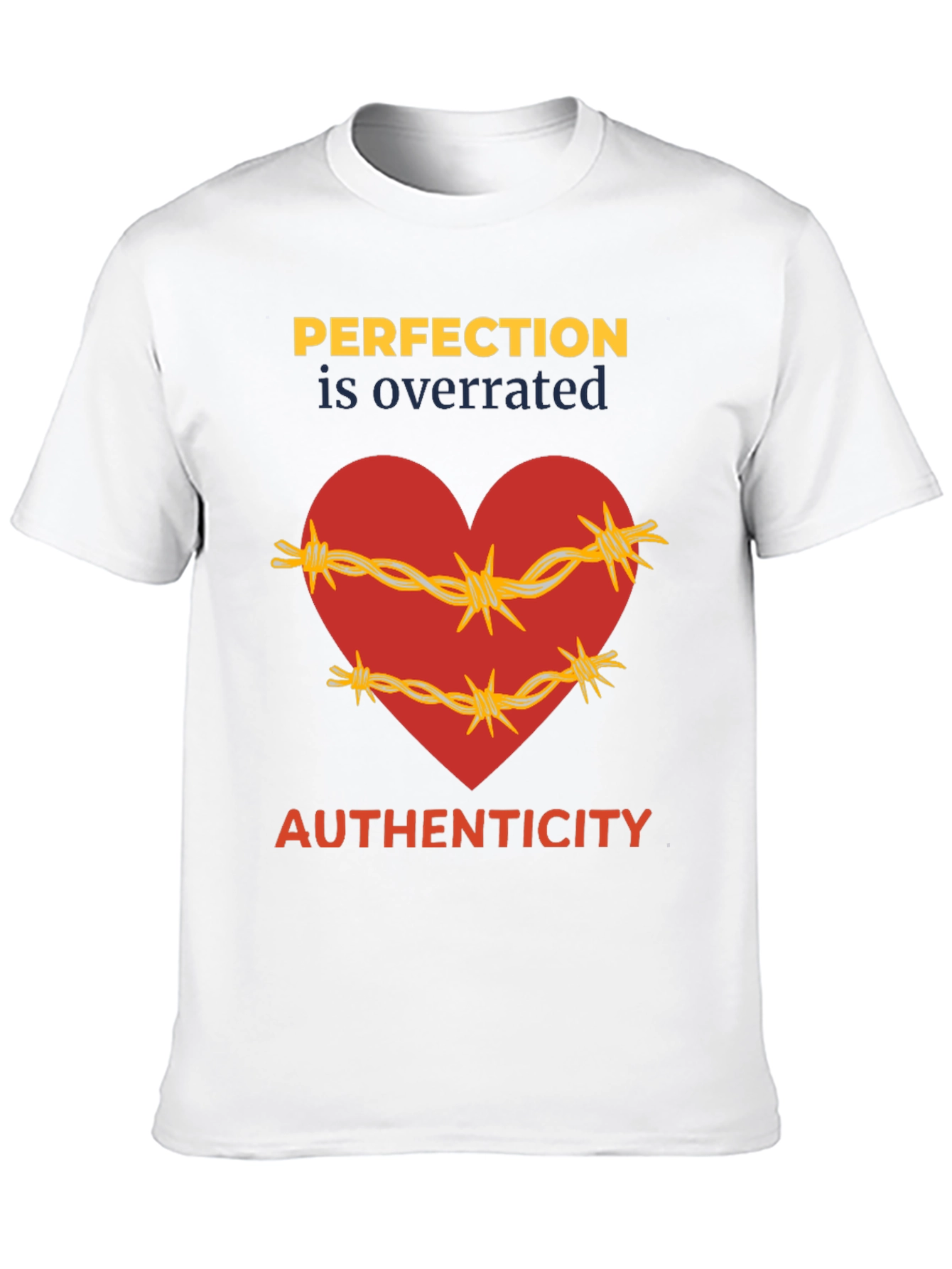 Authenticity Over Perfection Graphic Tee