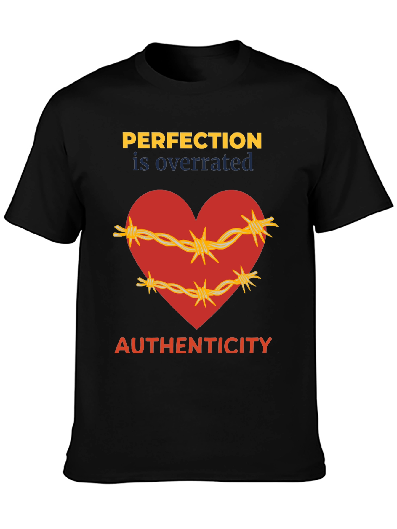 Authenticity Over Perfection Graphic Tee