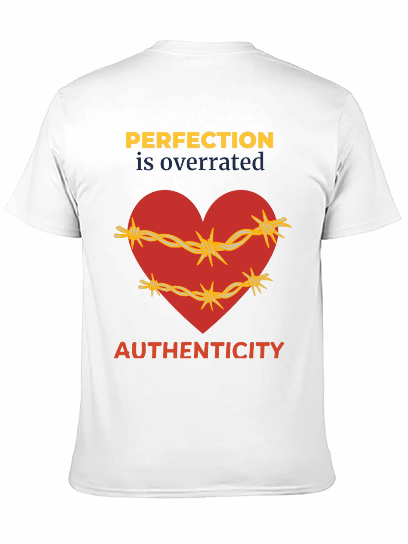 Authenticity Over Perfection Graphic Tee
