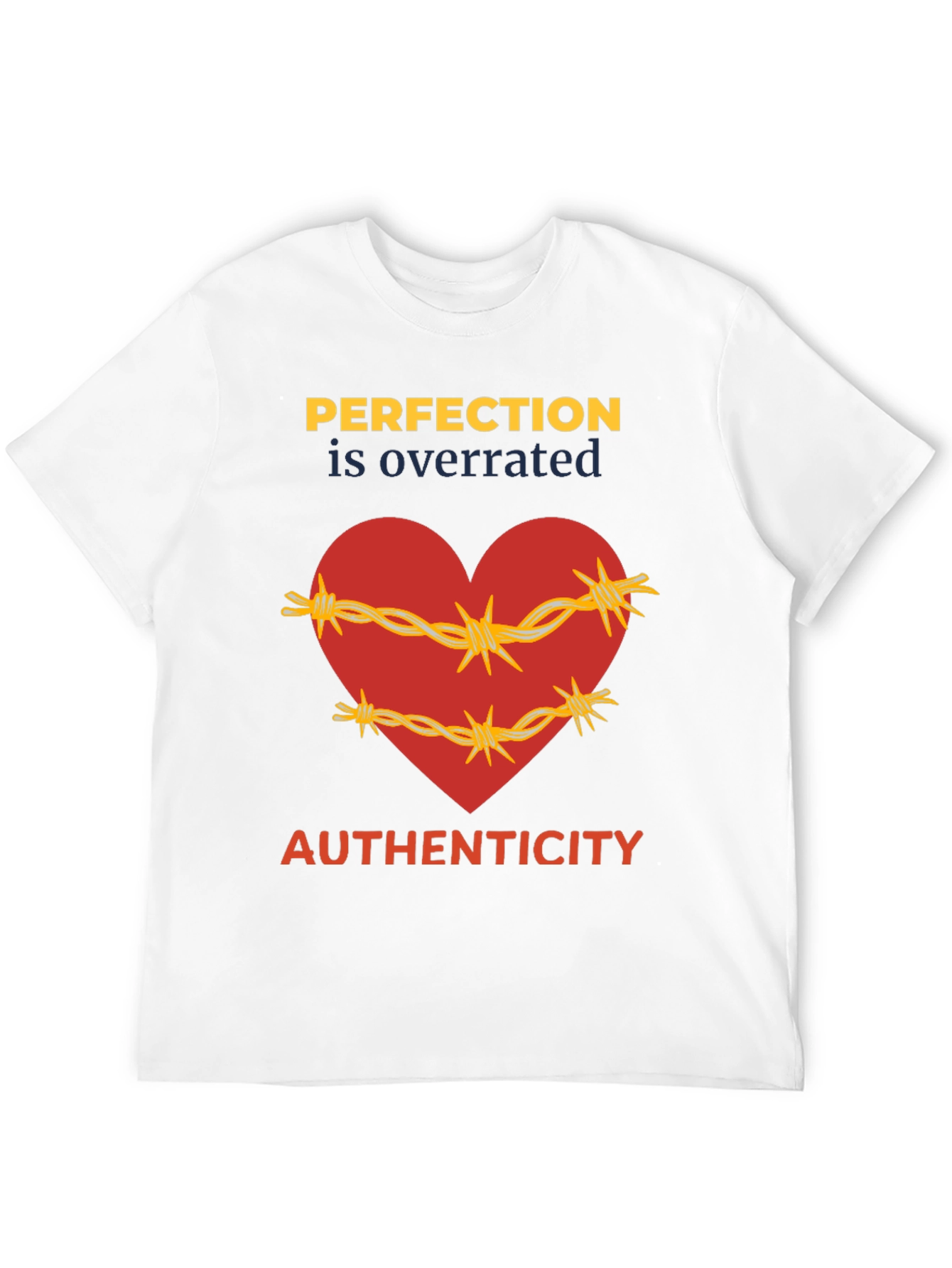 Authenticity Over Perfection Graphic Tee