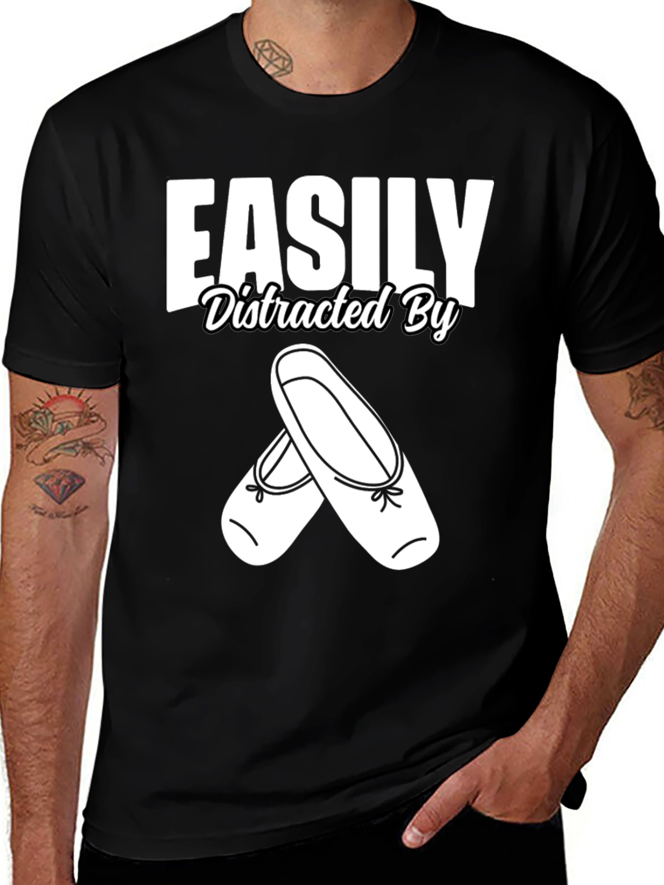 Easily Distracted By Ballet T-Shirt