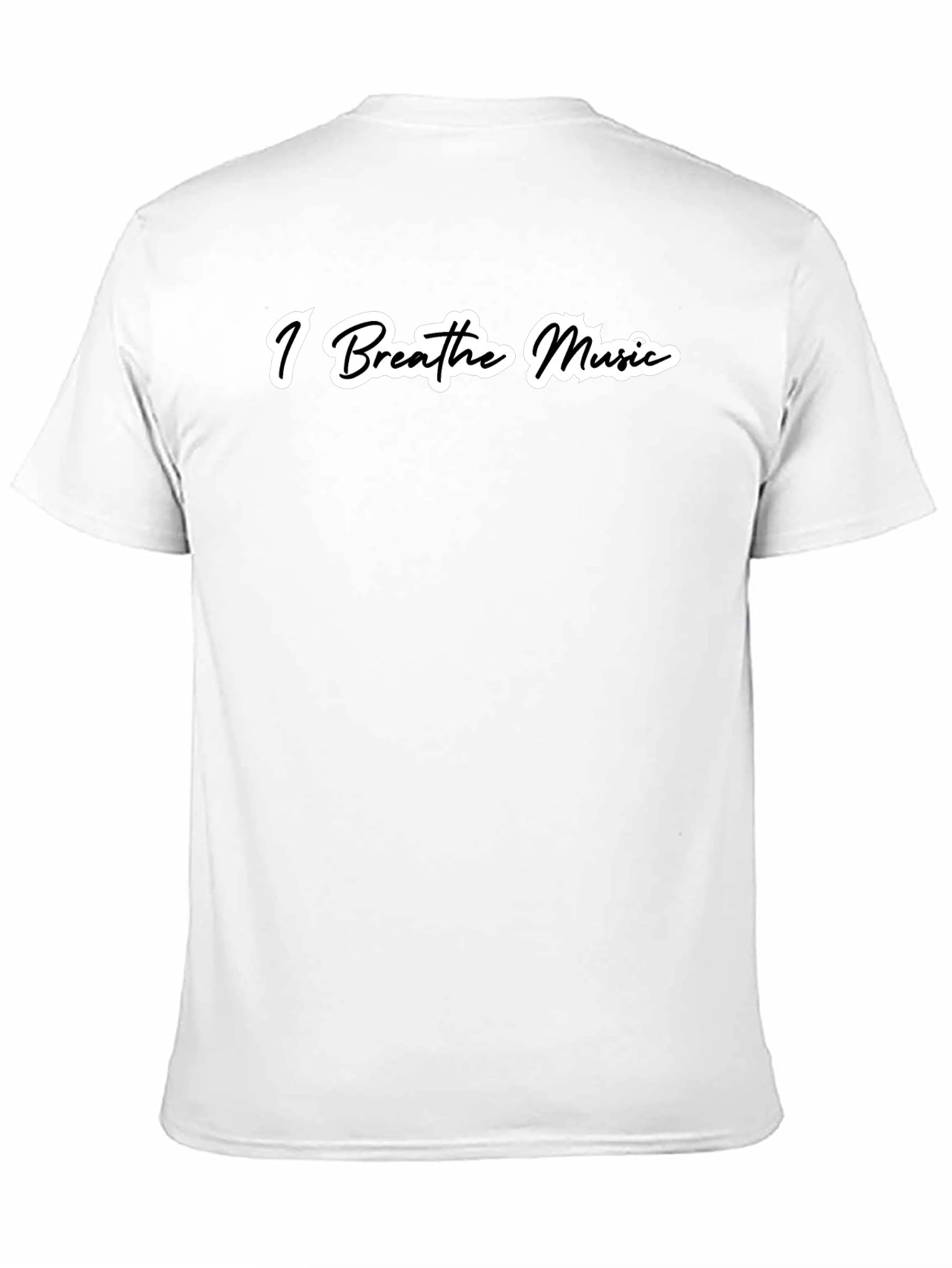 I Breathe Music Black T-Shirt