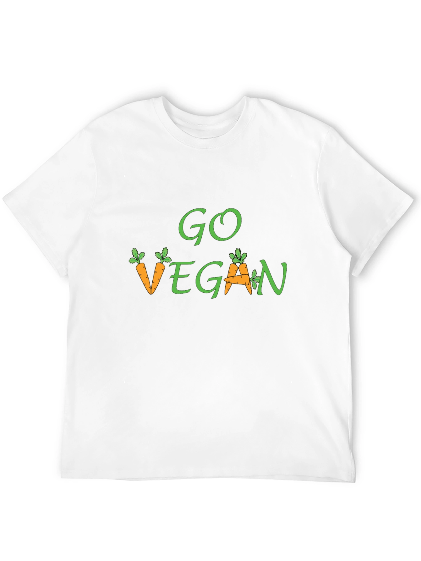 Go Vegan Carrot Graphic Tee