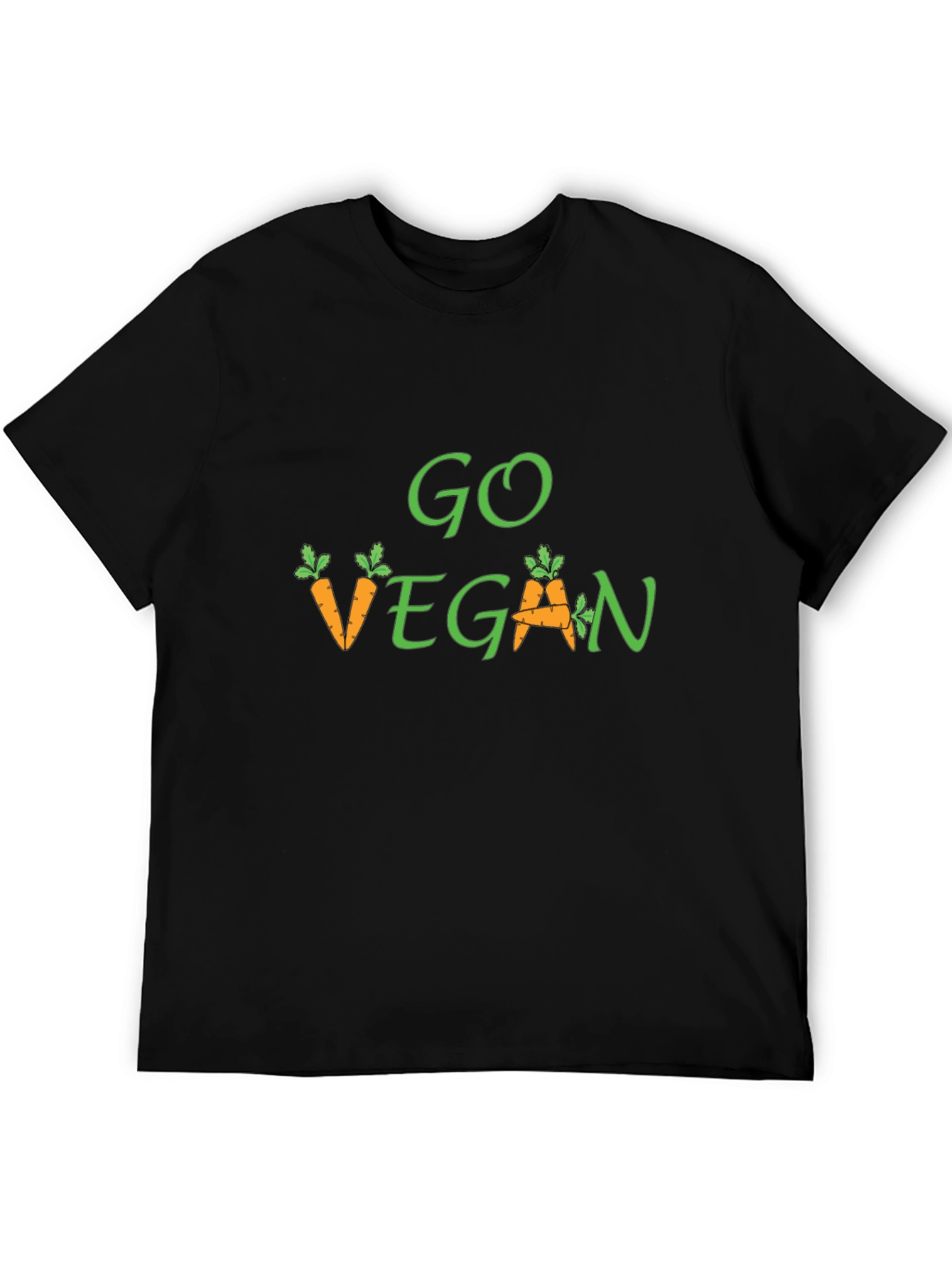 Go Vegan Carrot Graphic Tee
