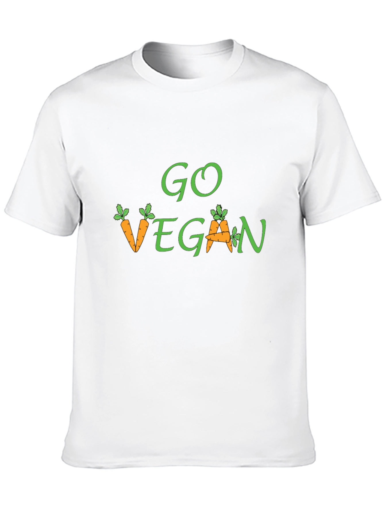 Go Vegan Carrot Graphic Tee