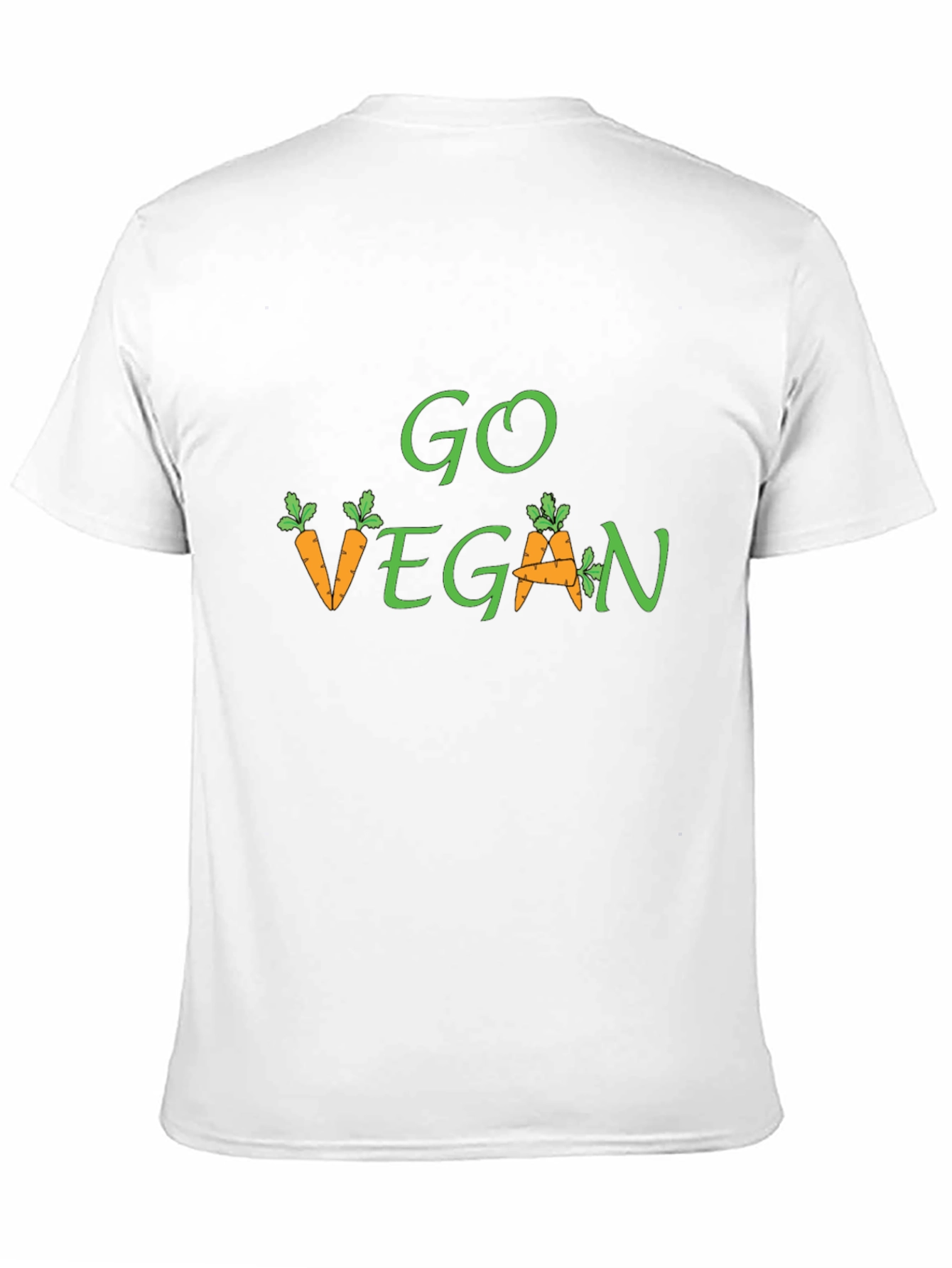 Go Vegan Carrot Graphic Tee