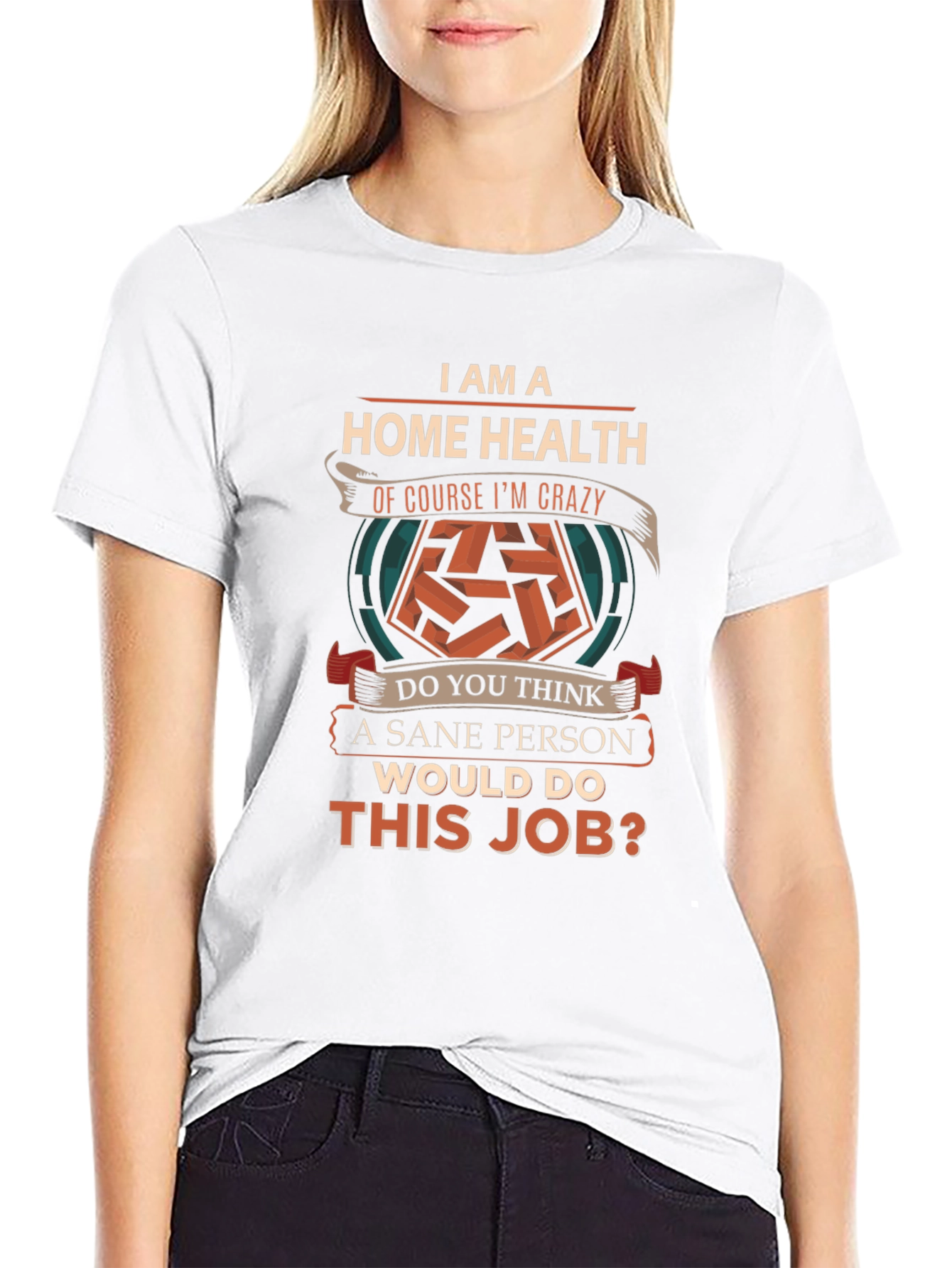 Home Health Crazy T-Shirt Funny Slogan Top