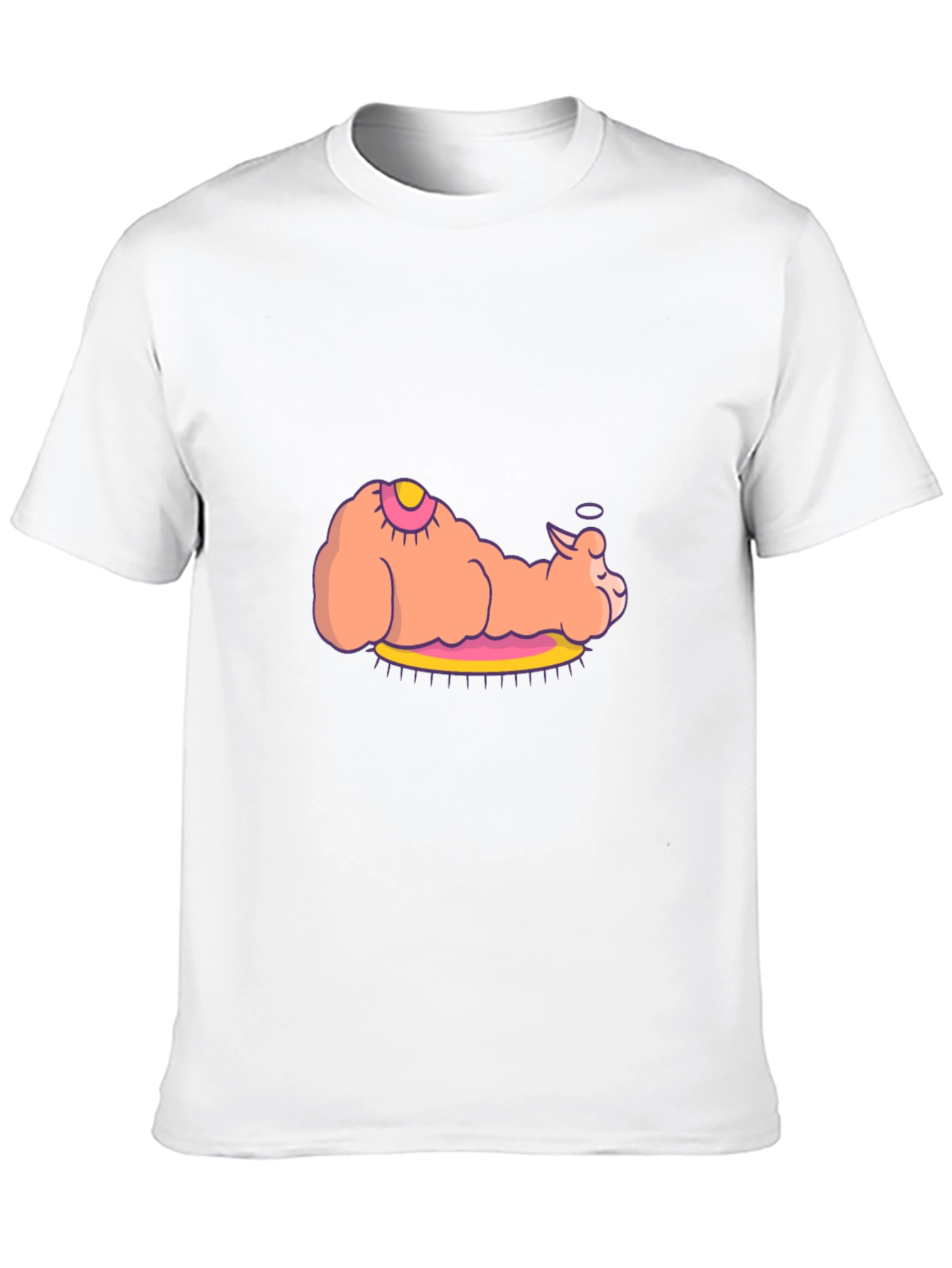 Lazy Llama T-Shirt - Relaxed Style
