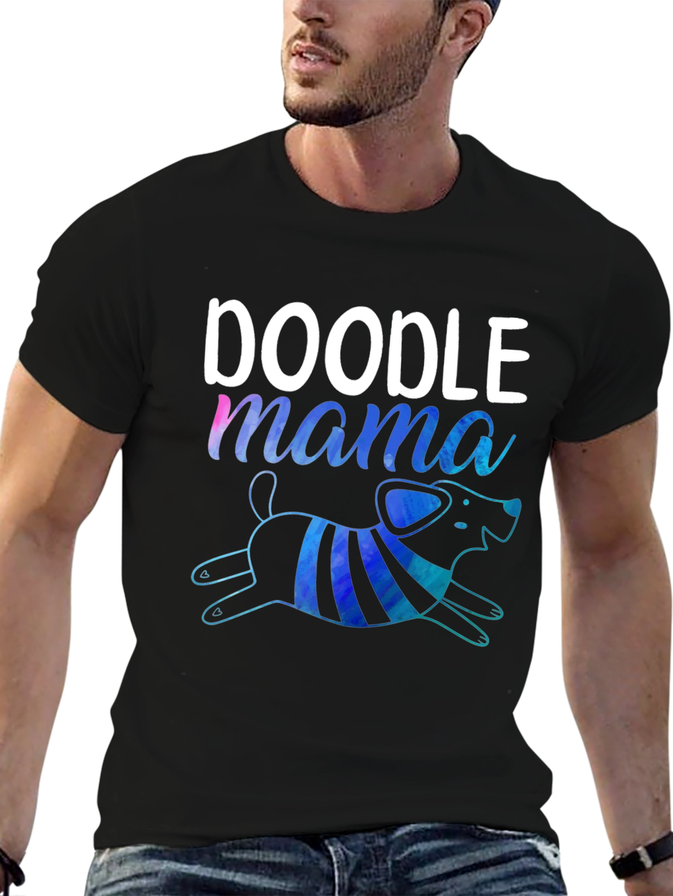 Doodle Mama Graphic T-Shirt - Cute Dog Lover Tee
