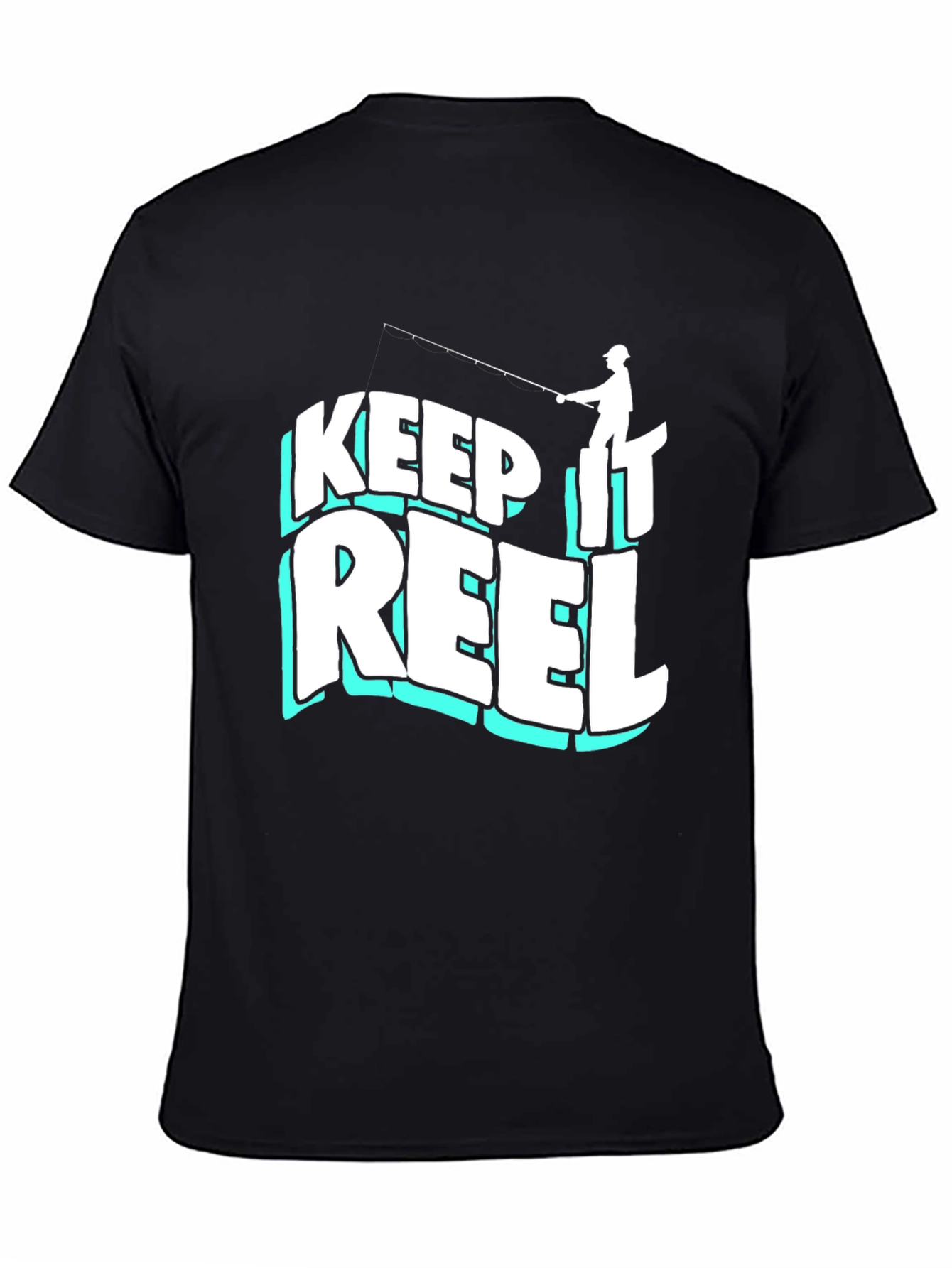 Keep It Reel Fishing Graphic T-Shirt