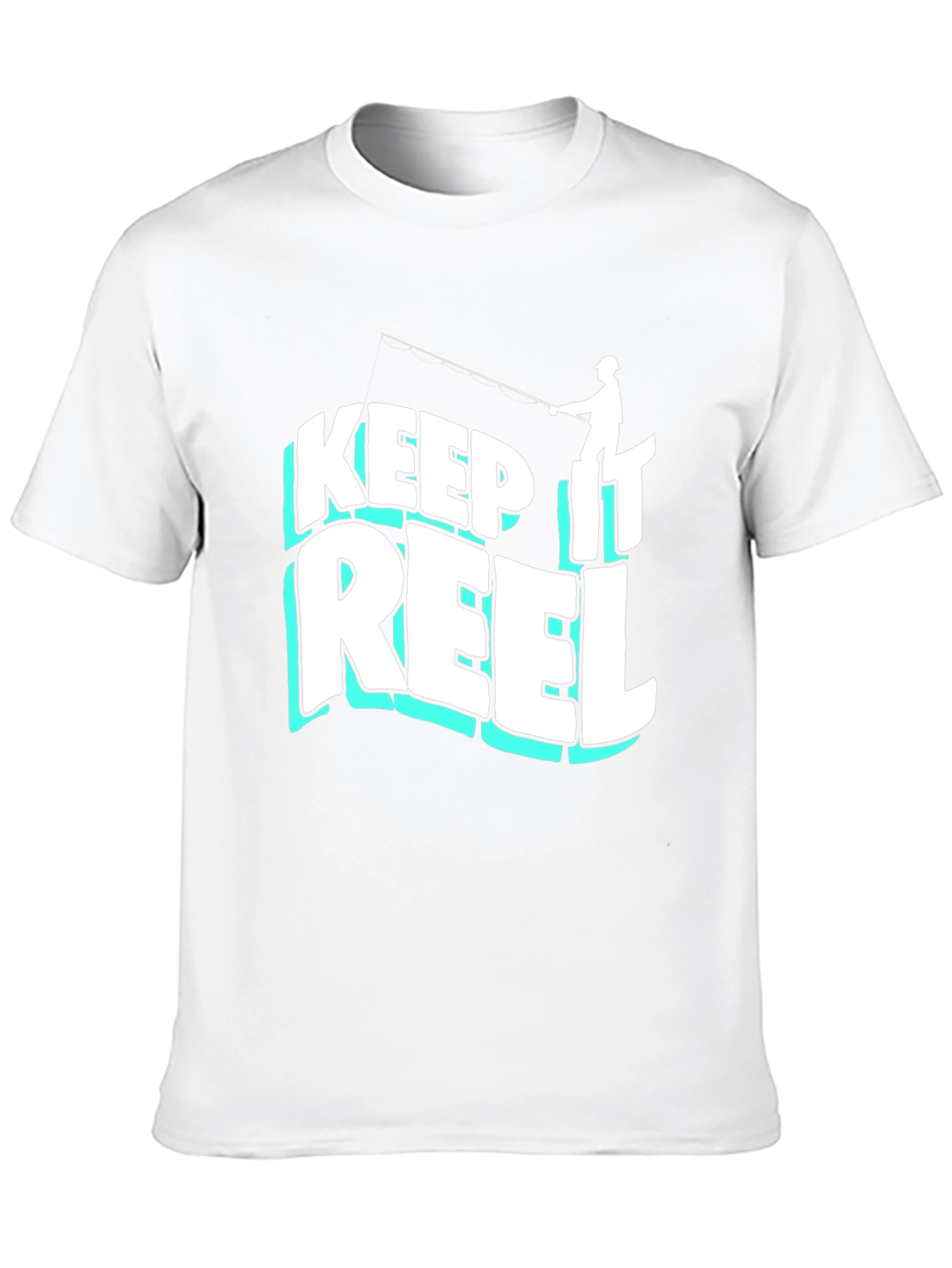 Keep It Reel Fishing Graphic T-Shirt