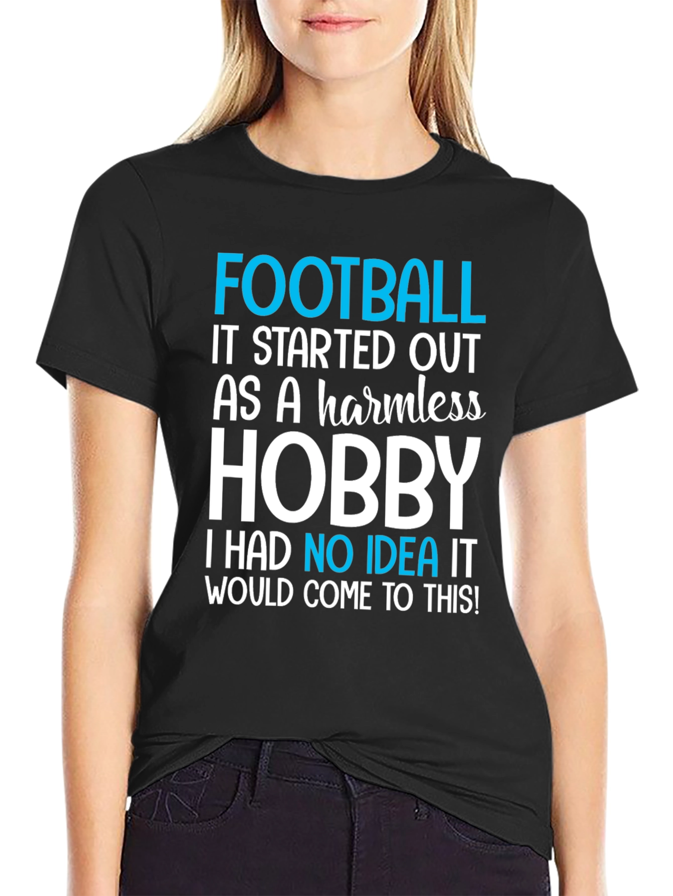 Football Hobby T-Shirt - Humorous Graphic Tee
