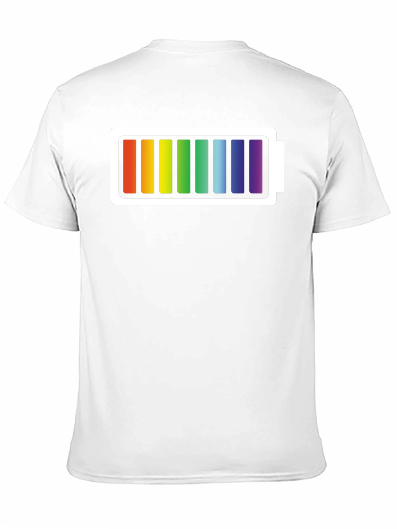 Rainbow Battery T-Shirt - Prideful Charge