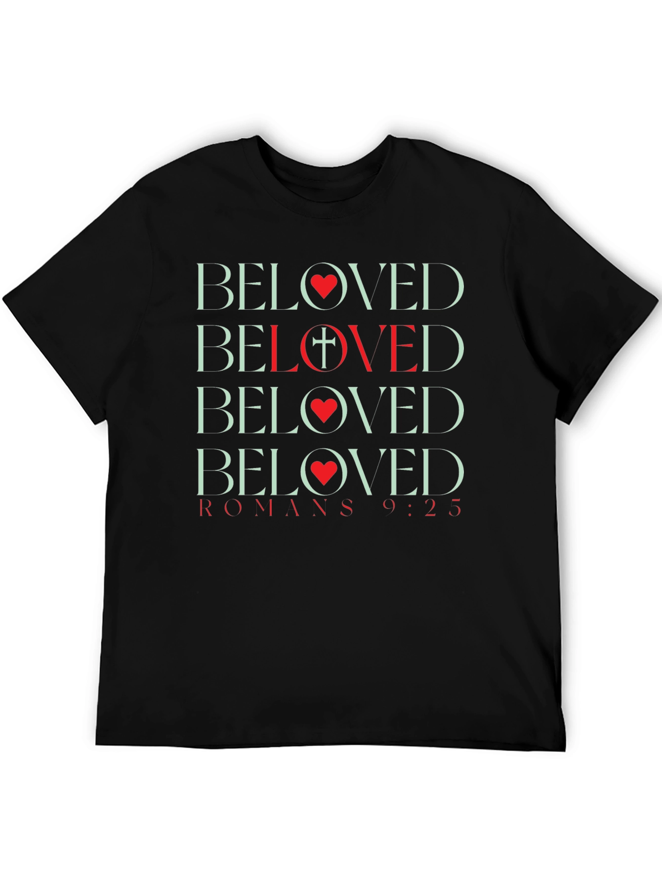 Beloved Romans 9:25 Christian T-Shirt