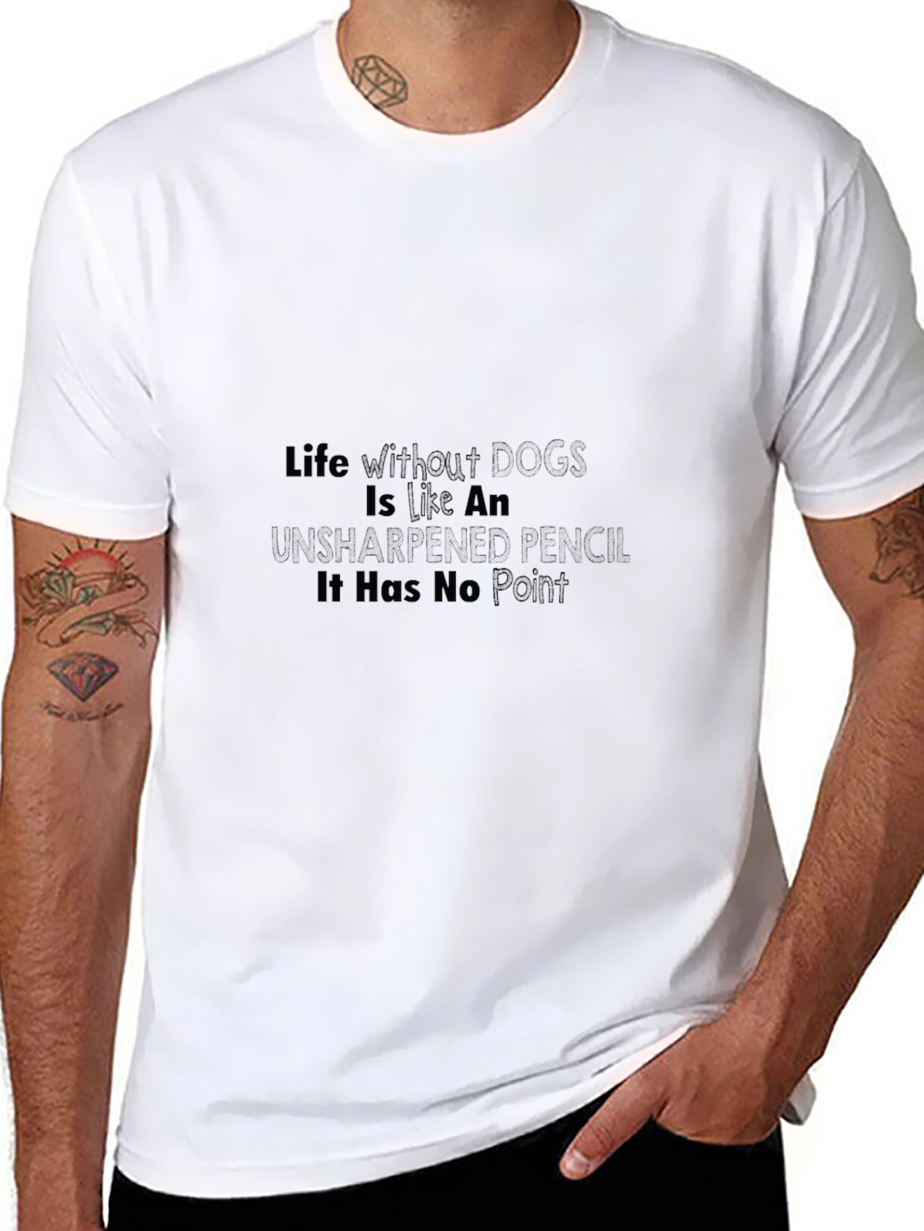 Life Without Dogs T-Shirt - Unisex
