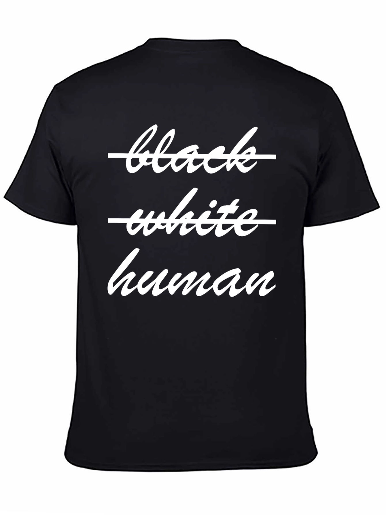 Black White Human Equality T-Shirt