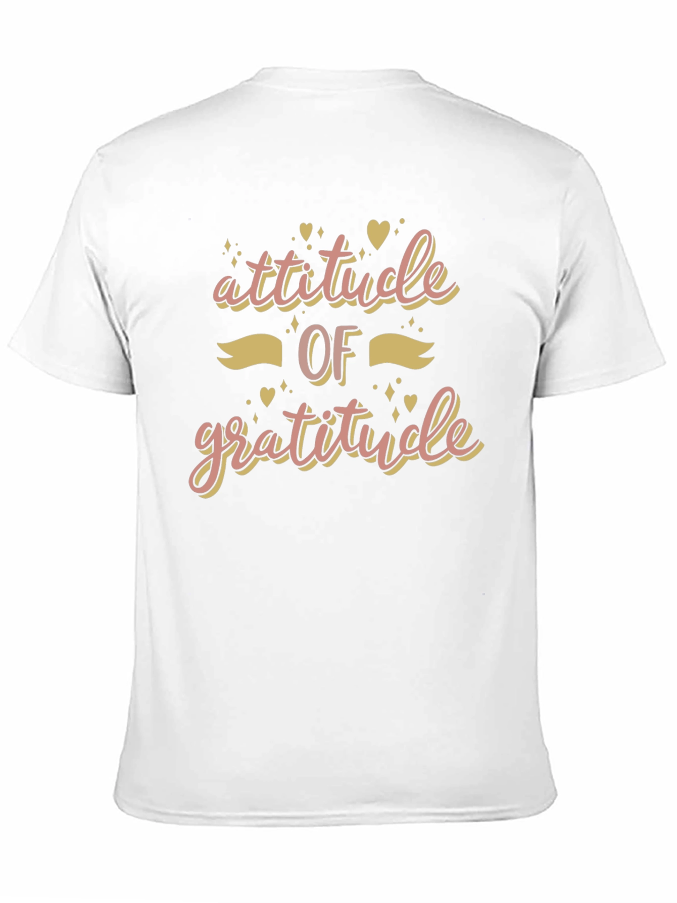Attitude of Gratitude Black T-Shirt