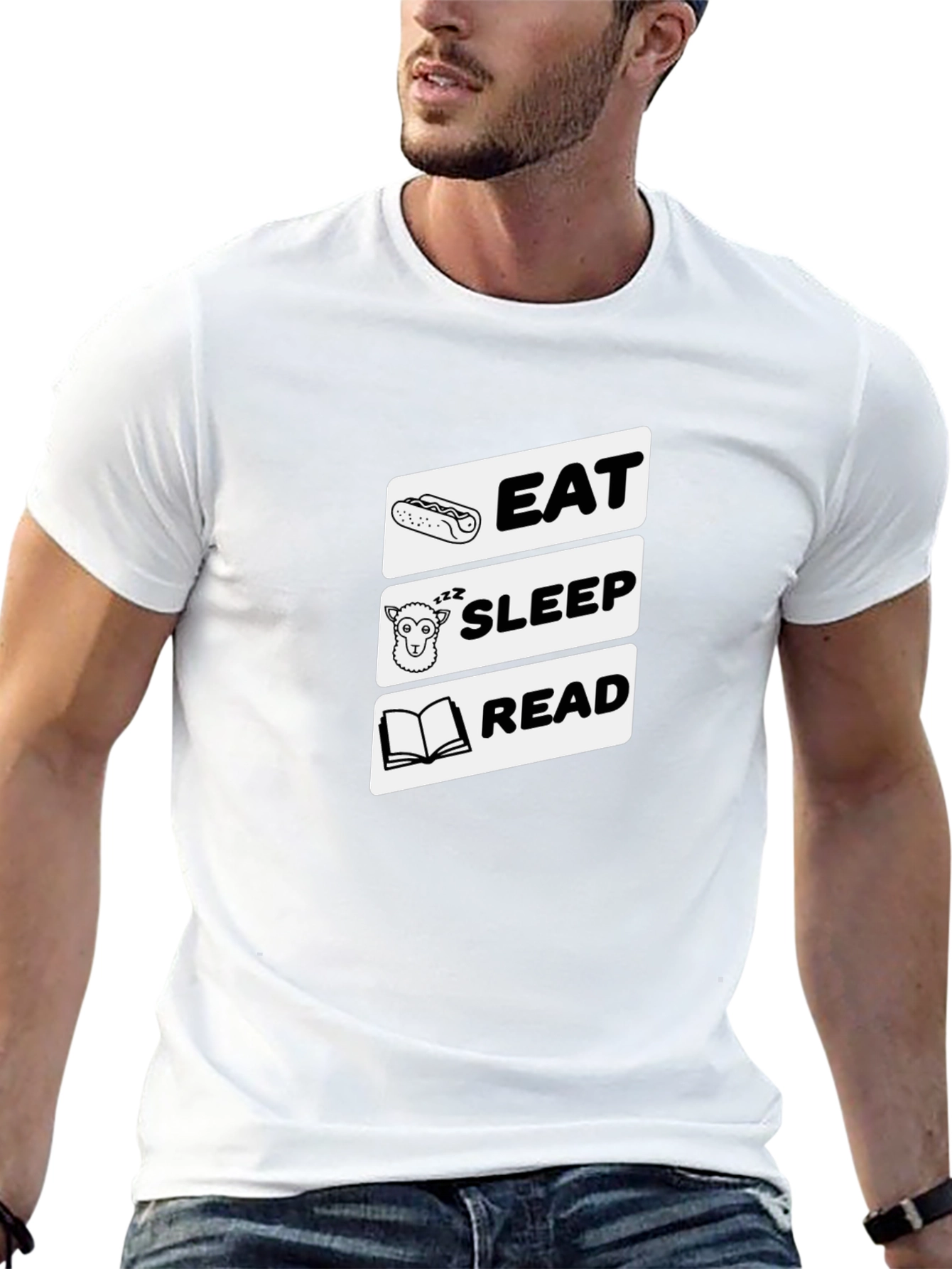 Eat Sleep Read T-Shirt