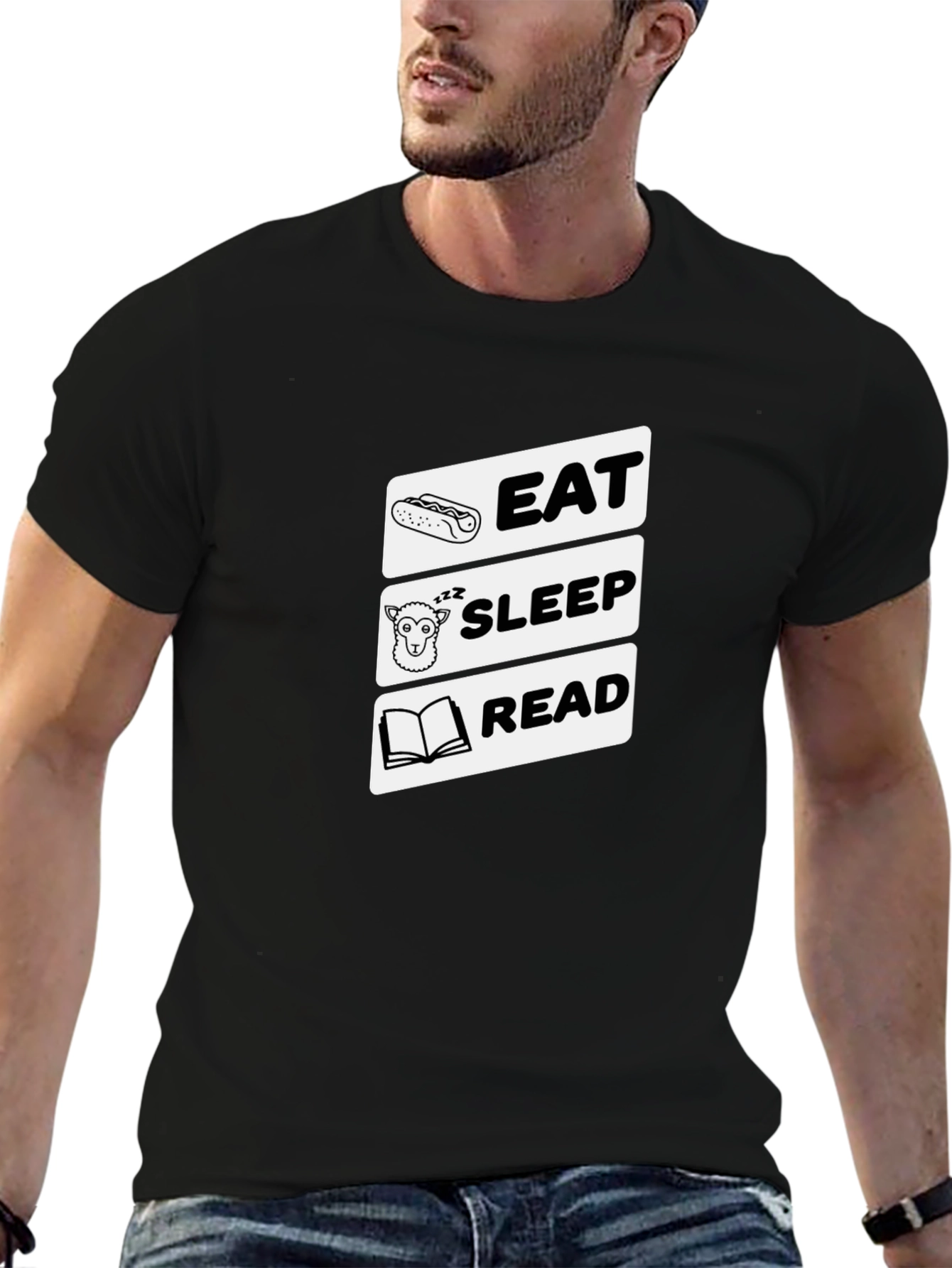 Eat Sleep Read T-Shirt