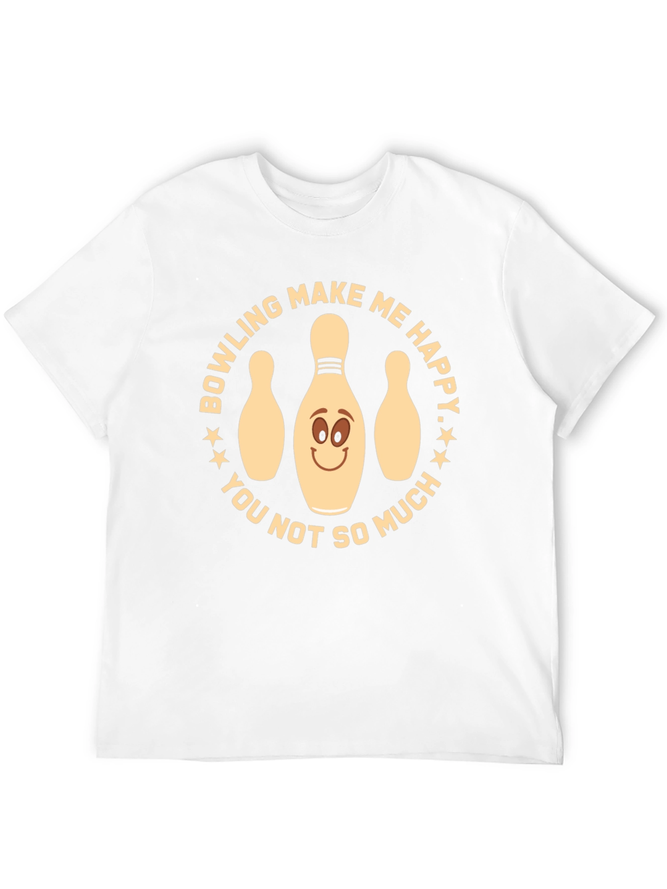 Bowling Makes Me Happy T-Shirt