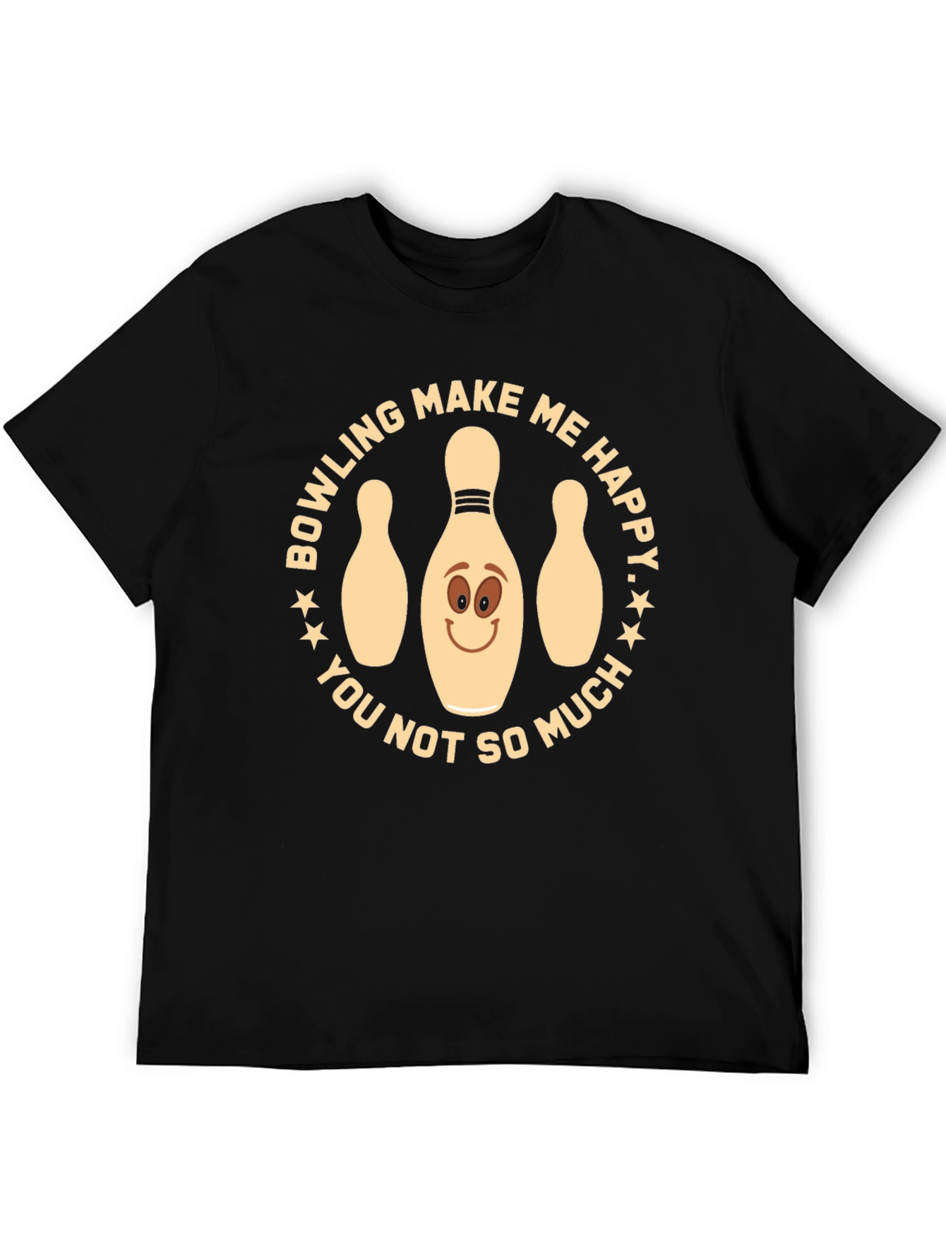 Bowling Makes Me Happy T-Shirt